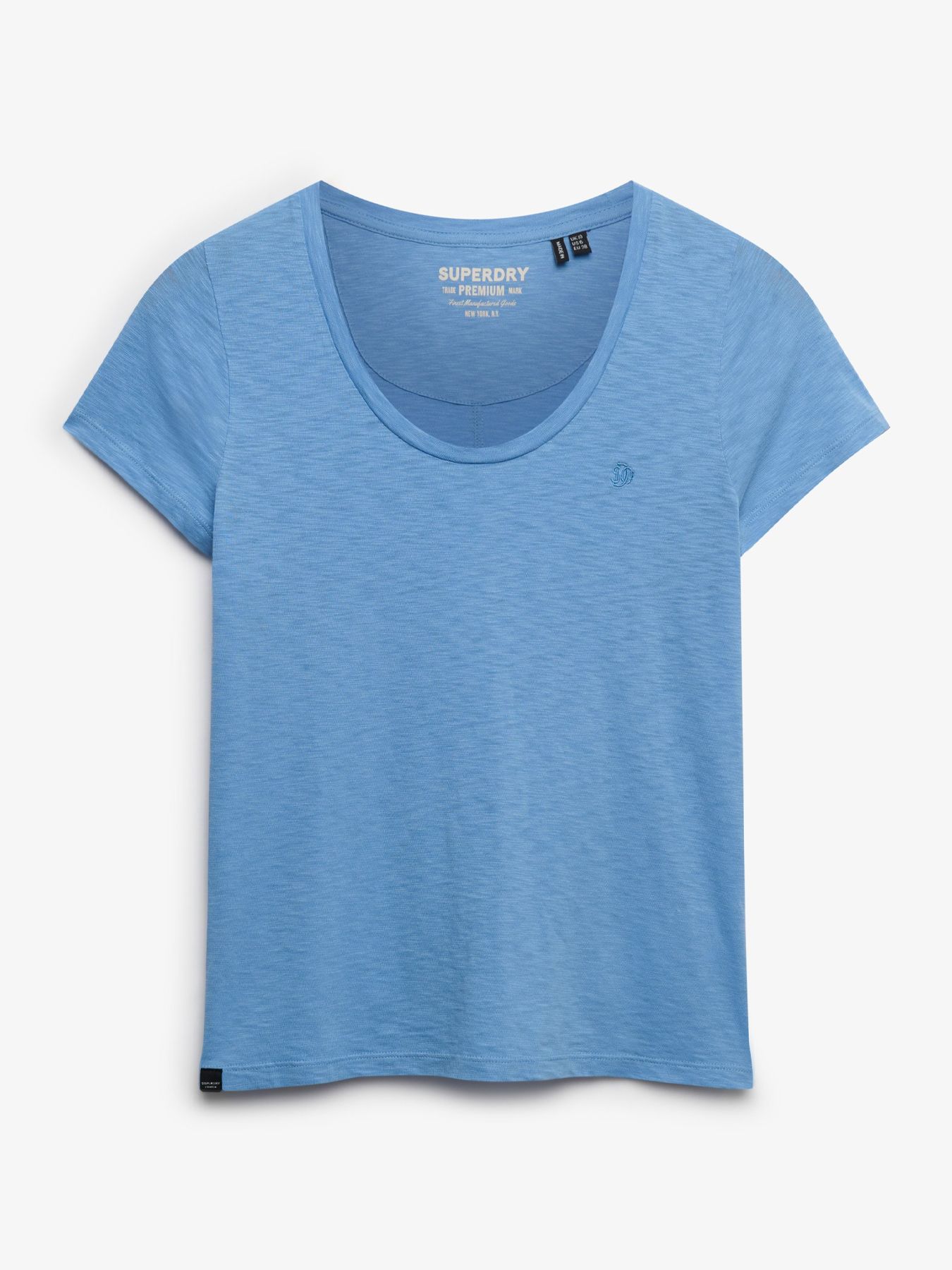 Superdry Studios scoop neck tee Bluebell 2900166241072