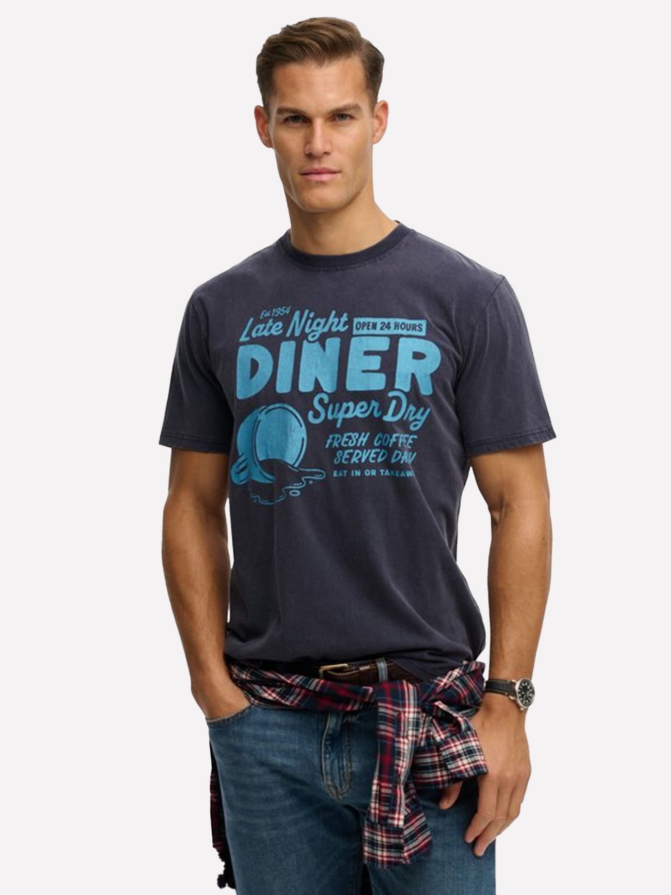 Superdry Local business loose tee Lauren 00118197-JUA