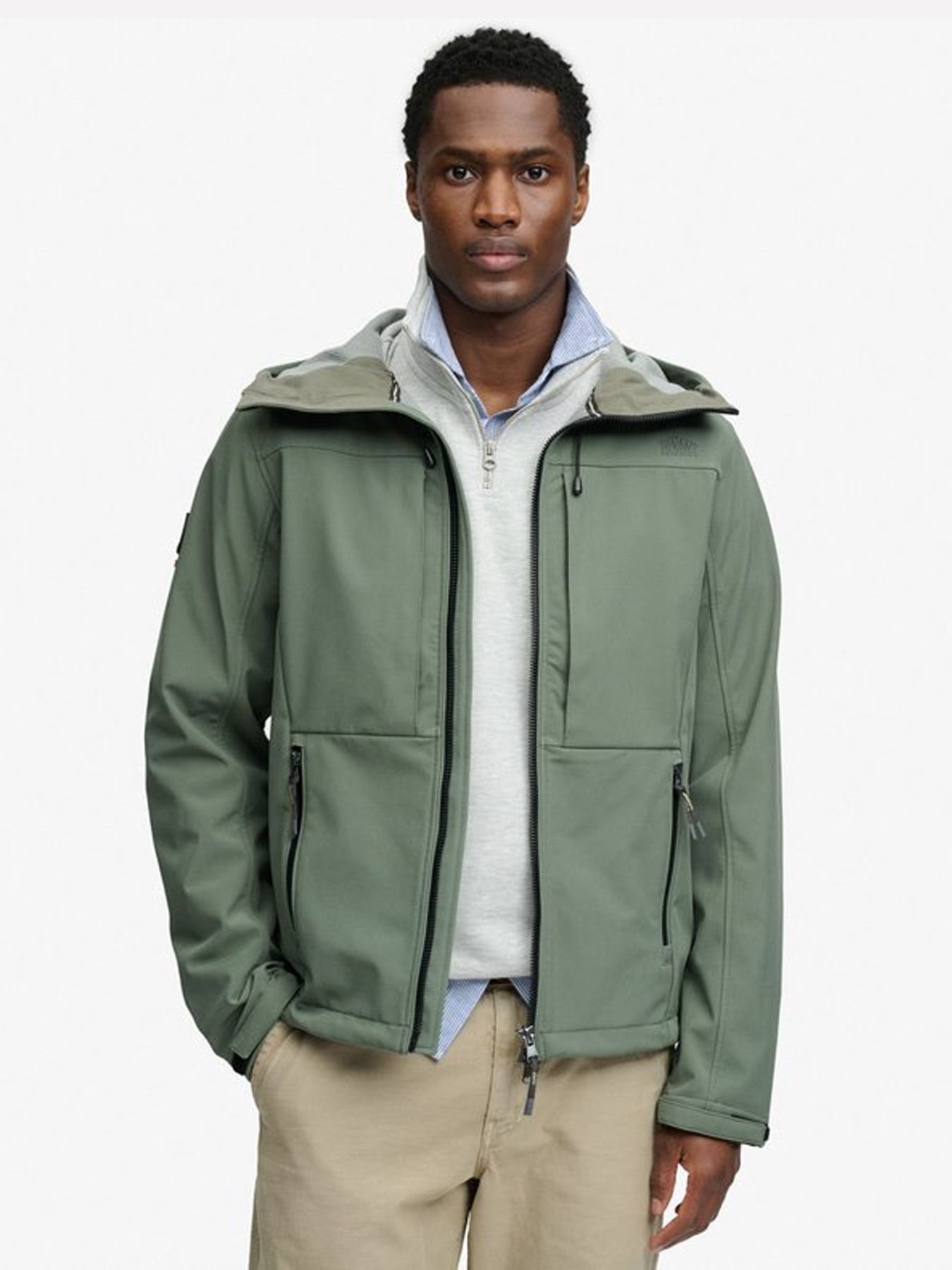 Superdry Hooded softshell trekker jkt Freestyle 2900166108078