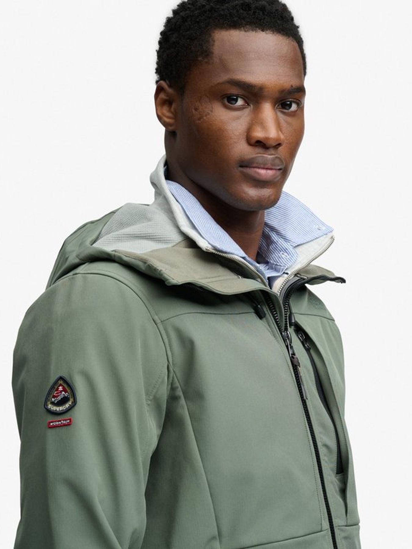 Superdry Hooded softshell trekker jkt Freestyle 2900166108078