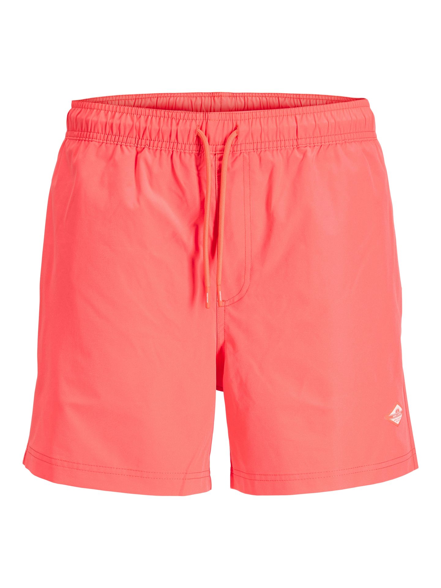 Jack & Jones JPSTMAUI TROPIC SOLID SWIM SHORTS R Hot Coral 00118207-EKA26011400001496
