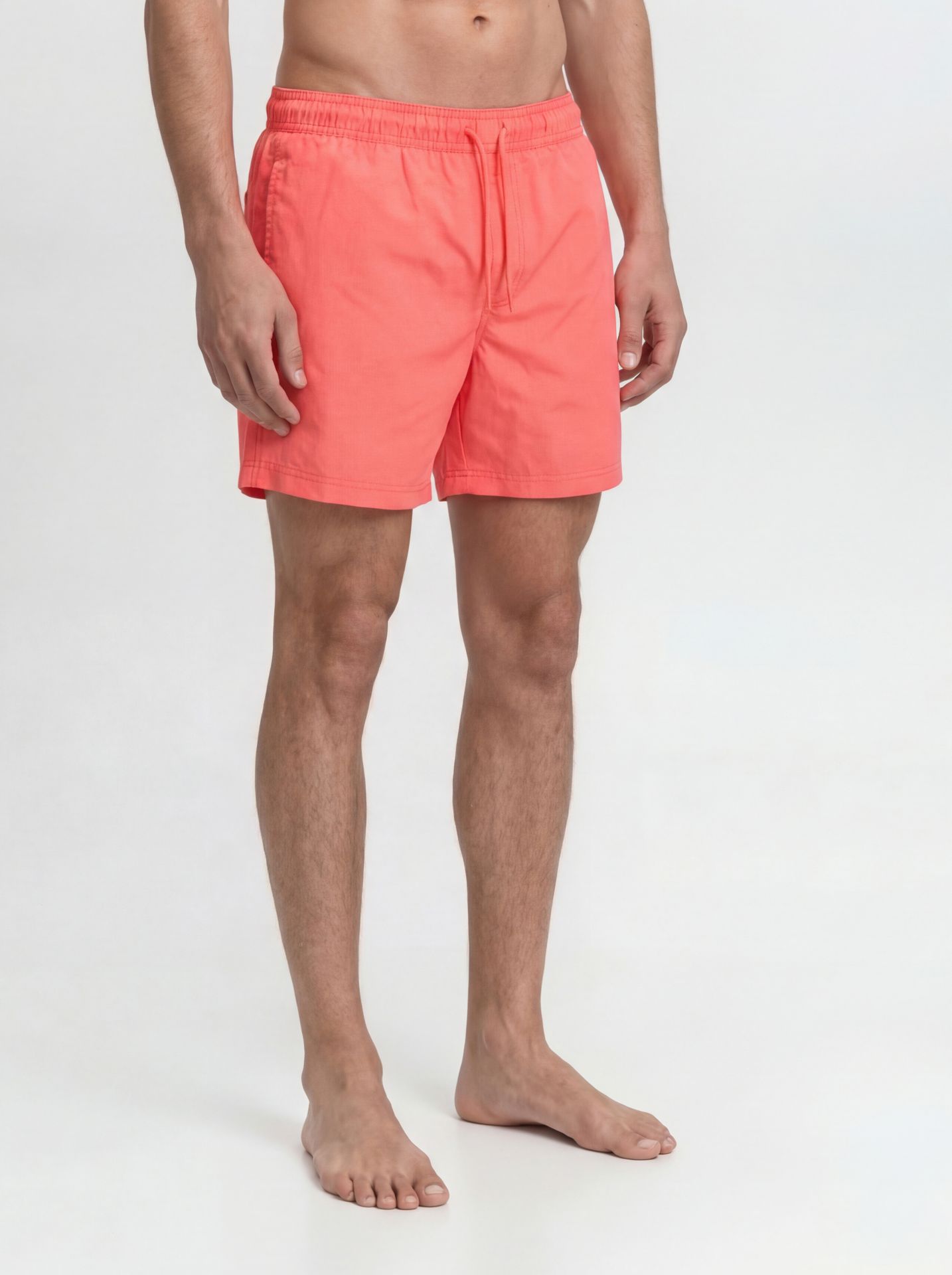 Jack & Jones JPSTMAUI TROPIC SOLID SWIM SHORTS R Hot Coral 2900166123019