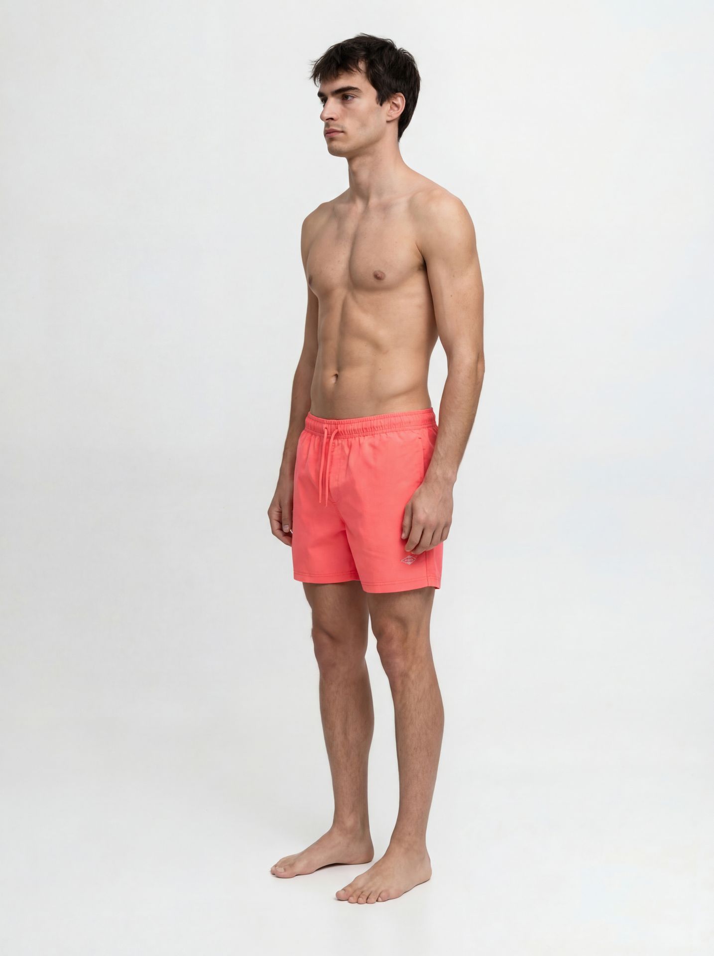 Jack & Jones JPSTMAUI TROPIC SOLID SWIM SHORTS R Hot Coral 2900166123019