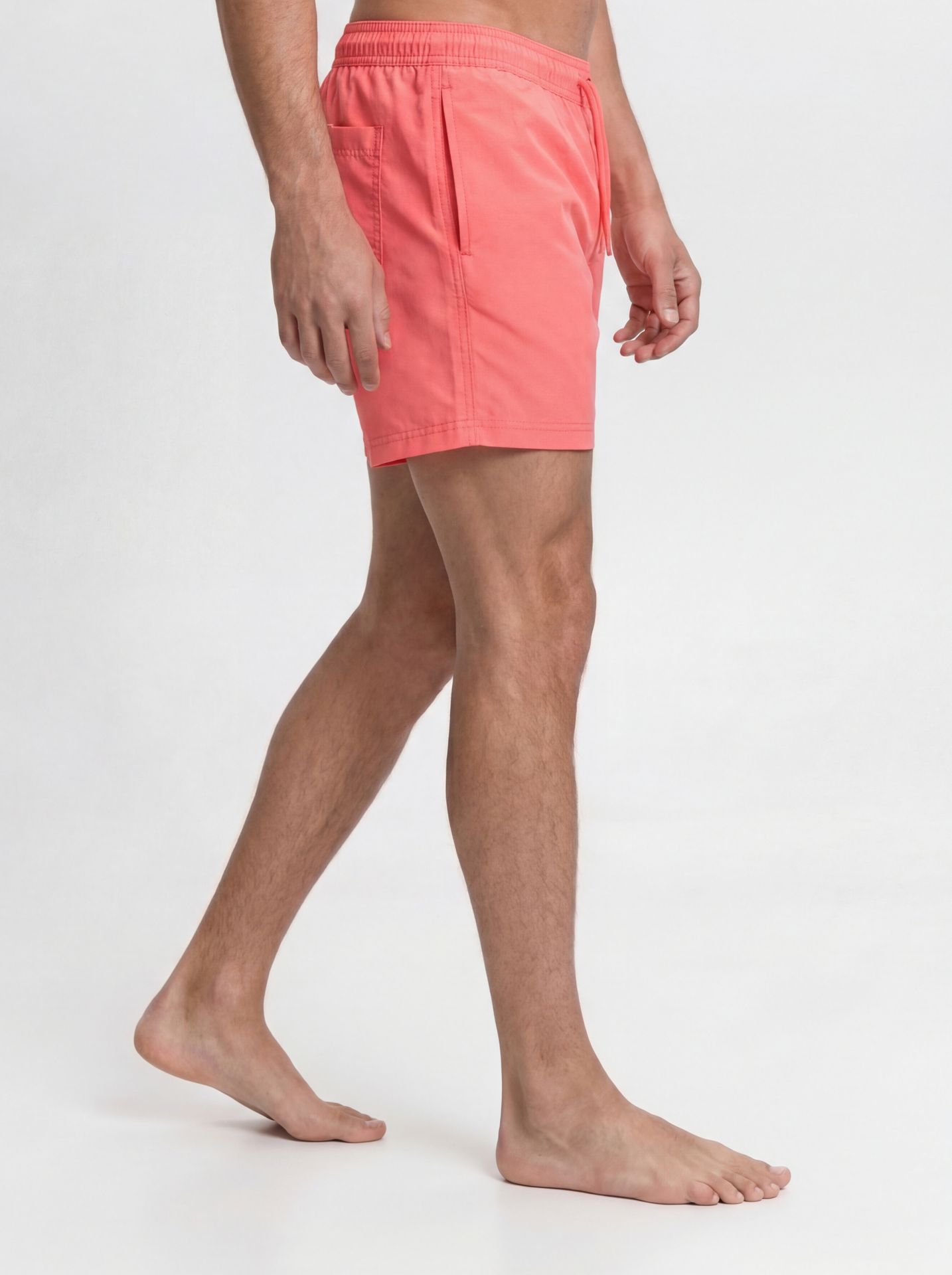 Jack & Jones JPSTMAUI TROPIC SOLID SWIM SHORTS R Hot Coral 2900166123019