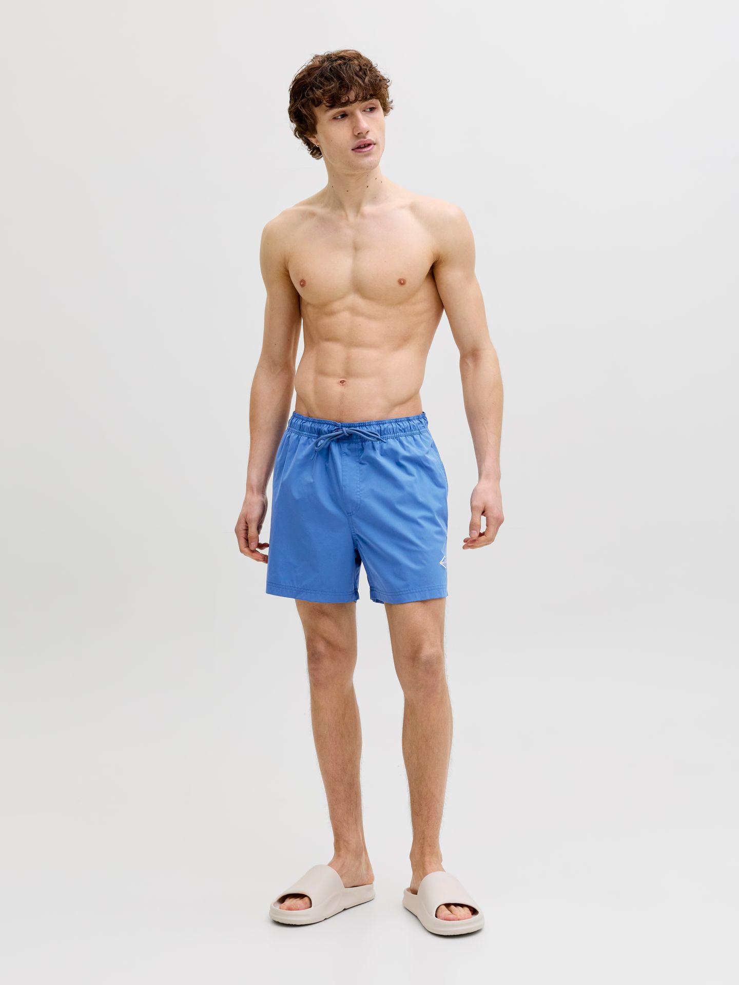 Jack & Jones JPSTMAUI TROPIC SOLID SWIM SHORTS R Delft 2900166135050
