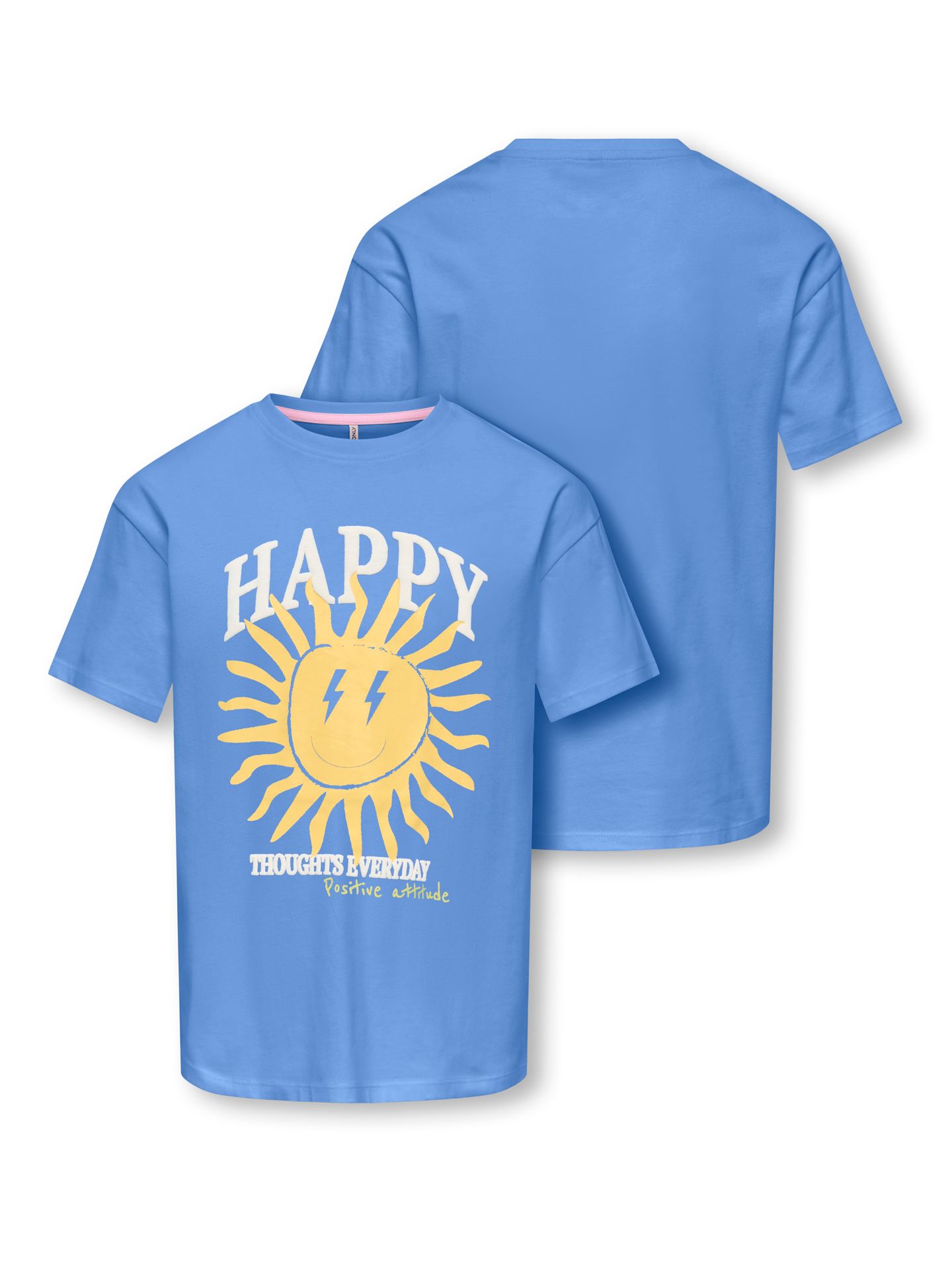 Only KOGROSITA LIFE S/S LOOSE LONG TOP C Ultramarine/MELANGE 2900166122012