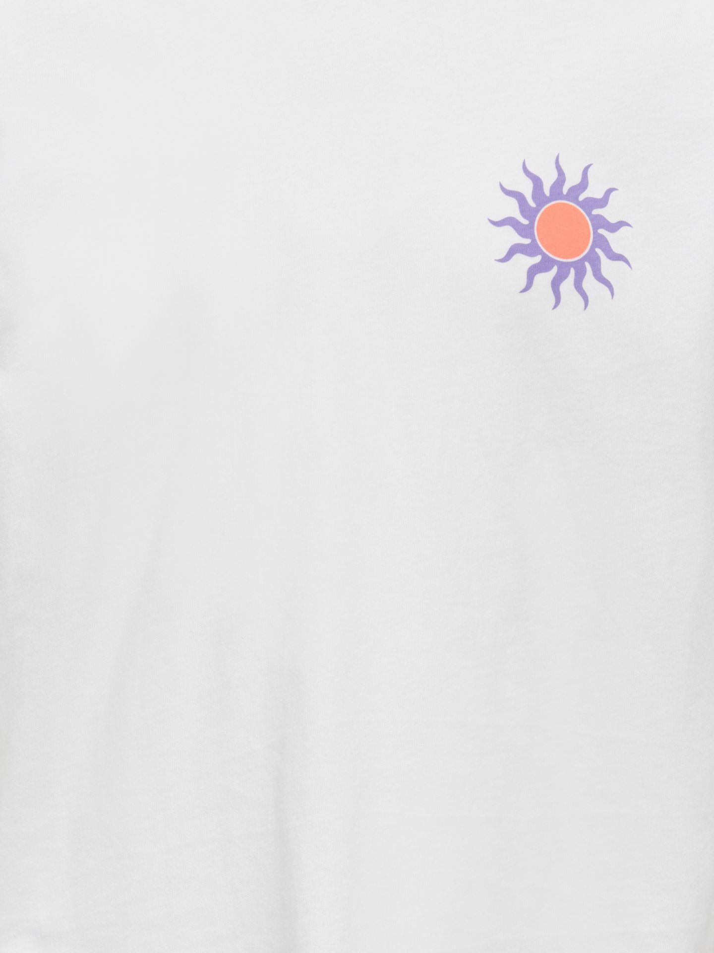 Only KOGSOLI-VERAS S/S TOP CS JRS Cloud Dancer/Pomegranate 2900166125020