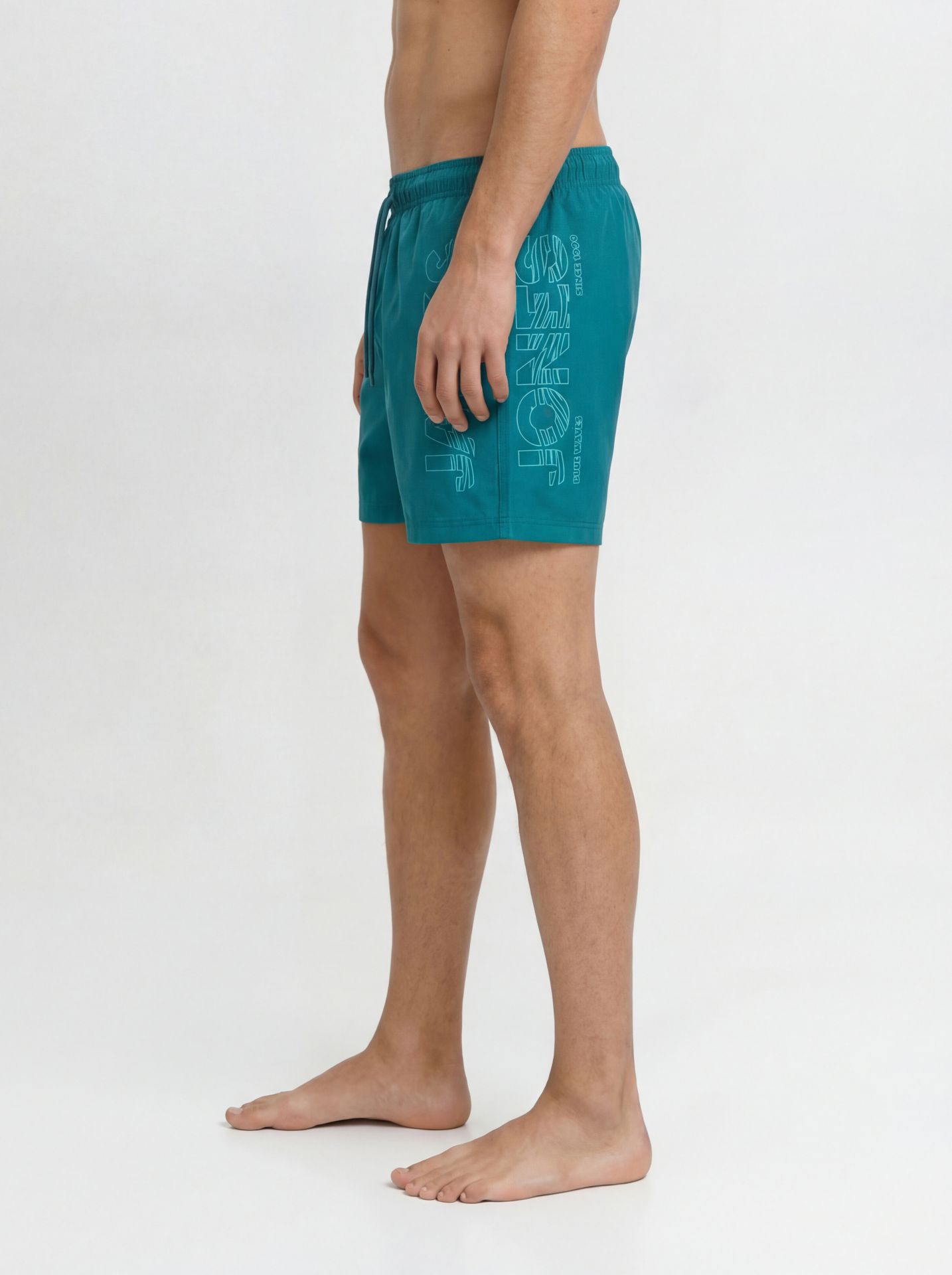 Jack & Jones JPSTMAUI WAVE LOGO SWIM SHORTS REG Colonial Blue 2900166157014