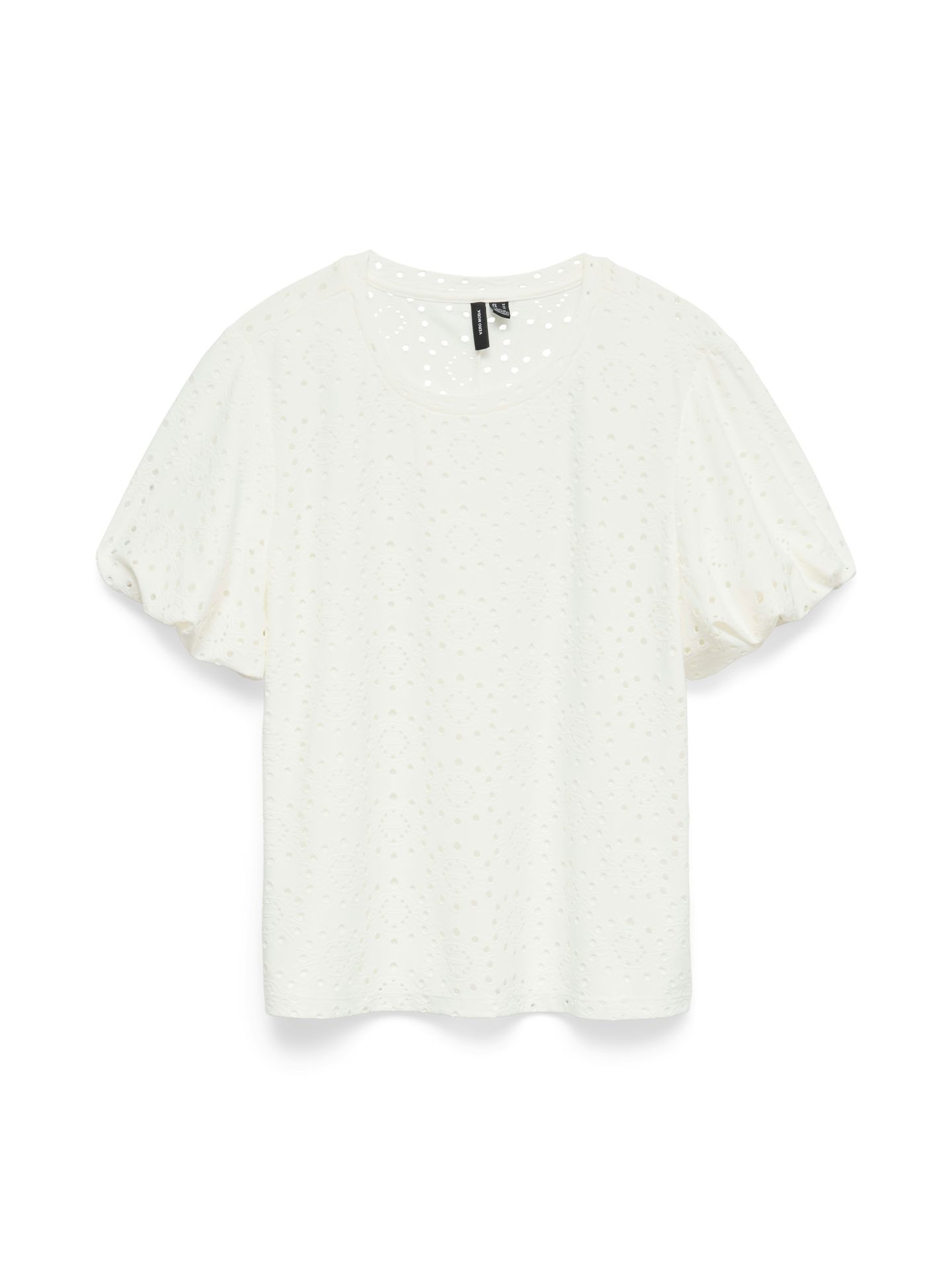 Vero Moda VMTASSA LIV BALLOON SLEEVE TOP JRS Snow White 00118220-EKA26011400000350