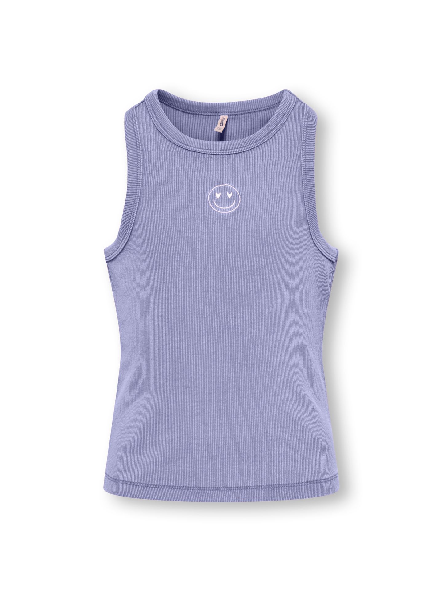 Only KOGJILLY EMB WASHED TANK TOP JRS Sweet Lavender/Smiley 00118221-EKA26011400003486