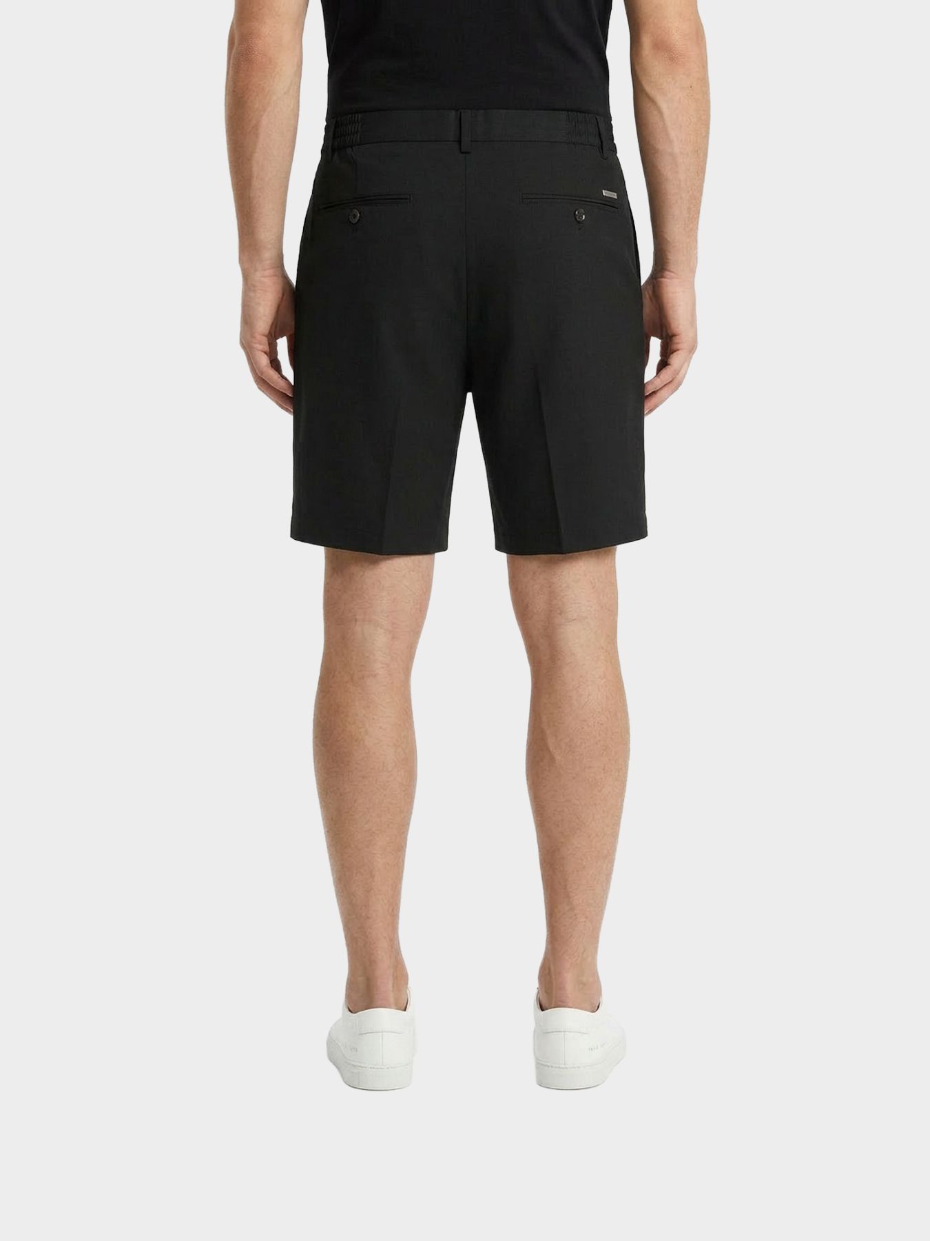 Off The Pitch Pleated Marais shorts Black 2900166178033