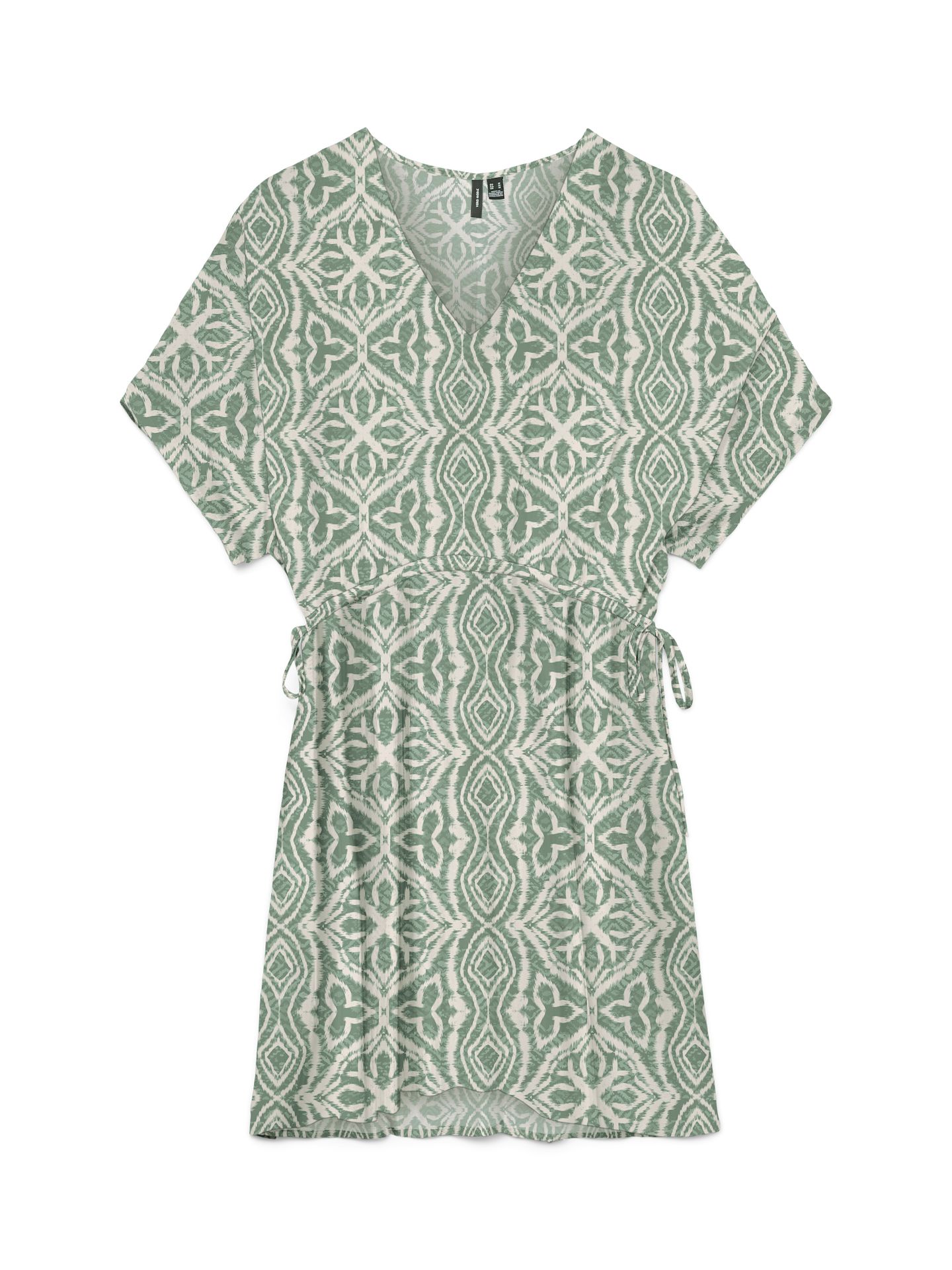 Vero Moda VMMENNY STRING SHORT DRESS WVN GA Laurel Wreath/Melange 00118226-EKA26011400000238