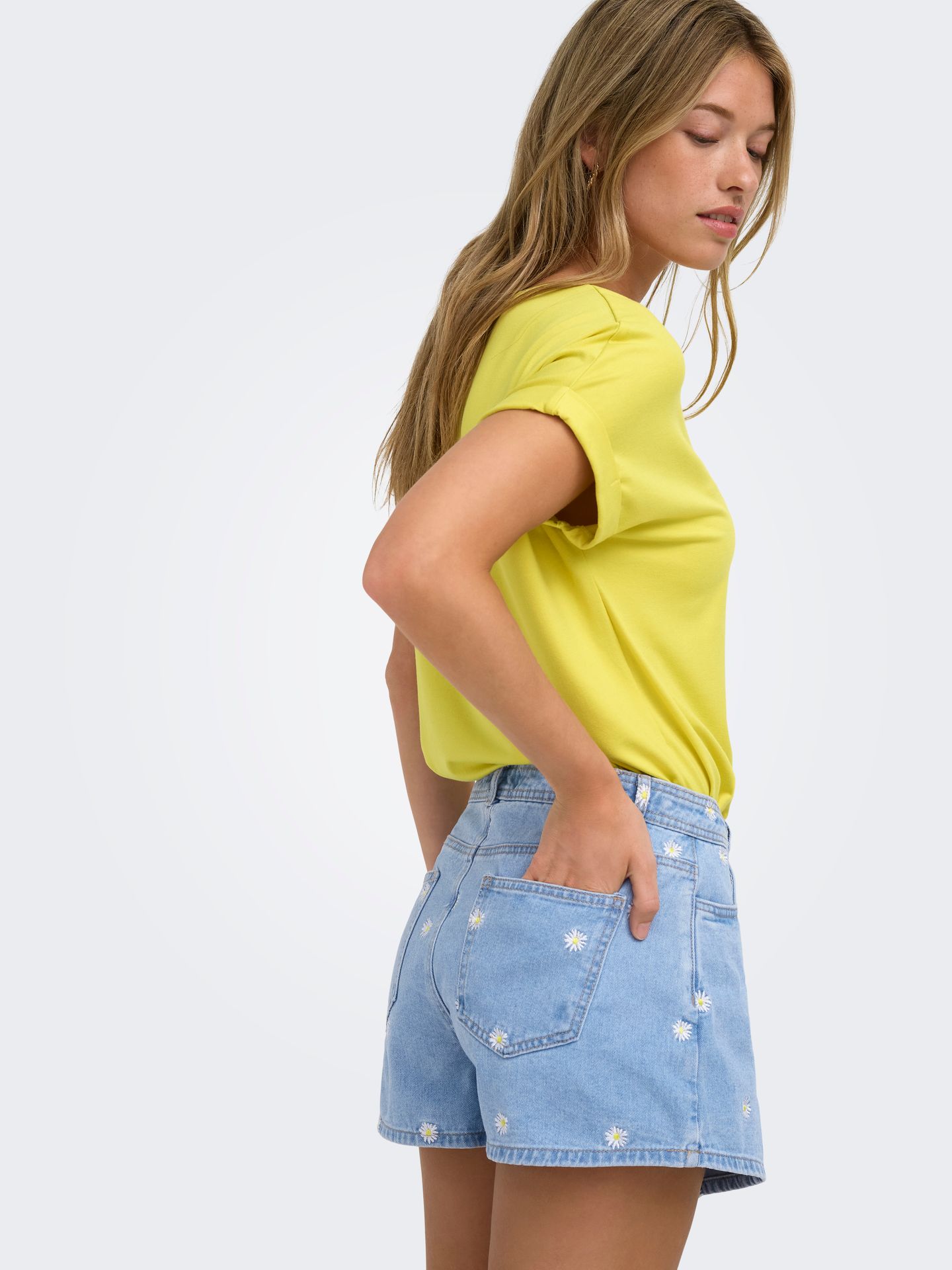 Only ONLLESLY REG DAISY DNM SKORT BJ Light Blue Denim 2900166183044