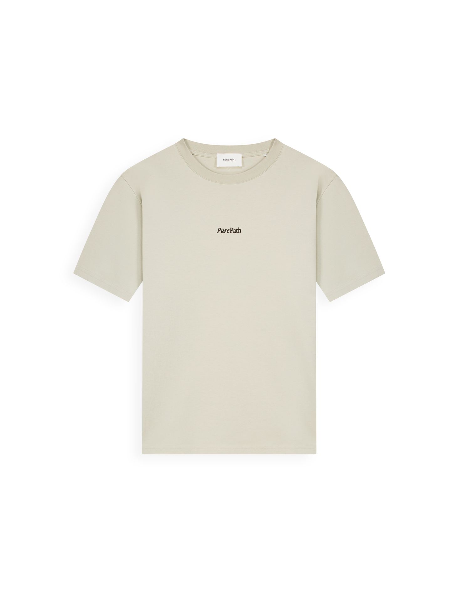 Pure Path Bold Emblem T-shirt 46 sand 00118228-EKA26015200000002