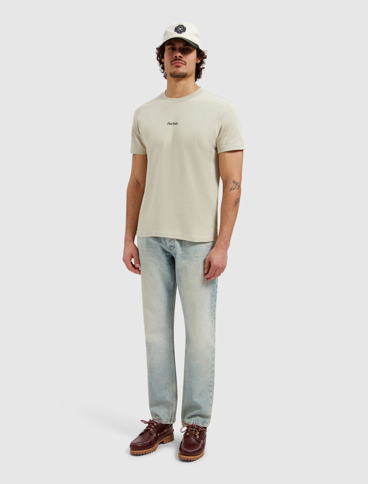 Pure Path Bold Emblem T-shirt 46 sand 2900166191032