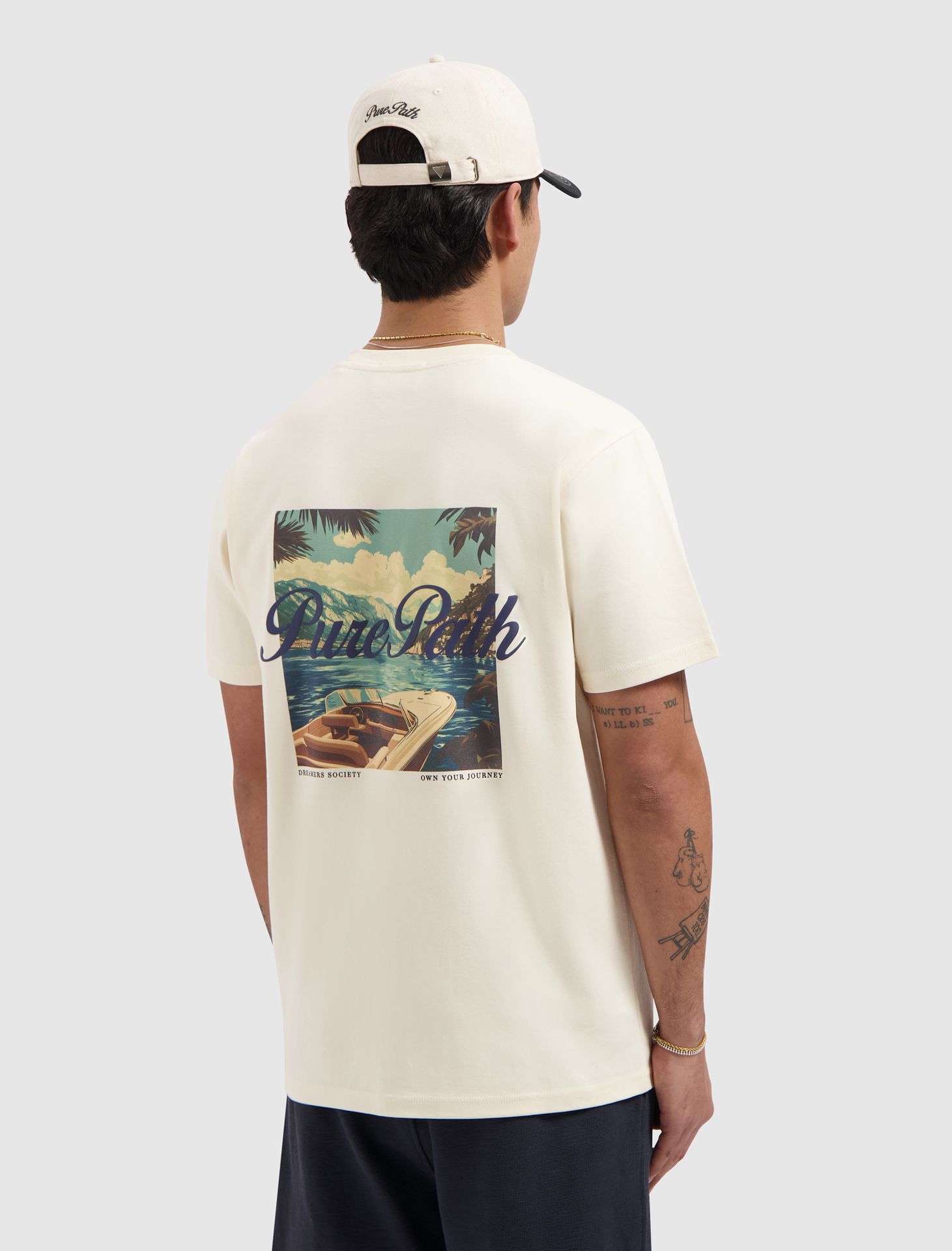 Pure Path Riva View T-shirt 54 ecru 00118229-EKA26015200000003