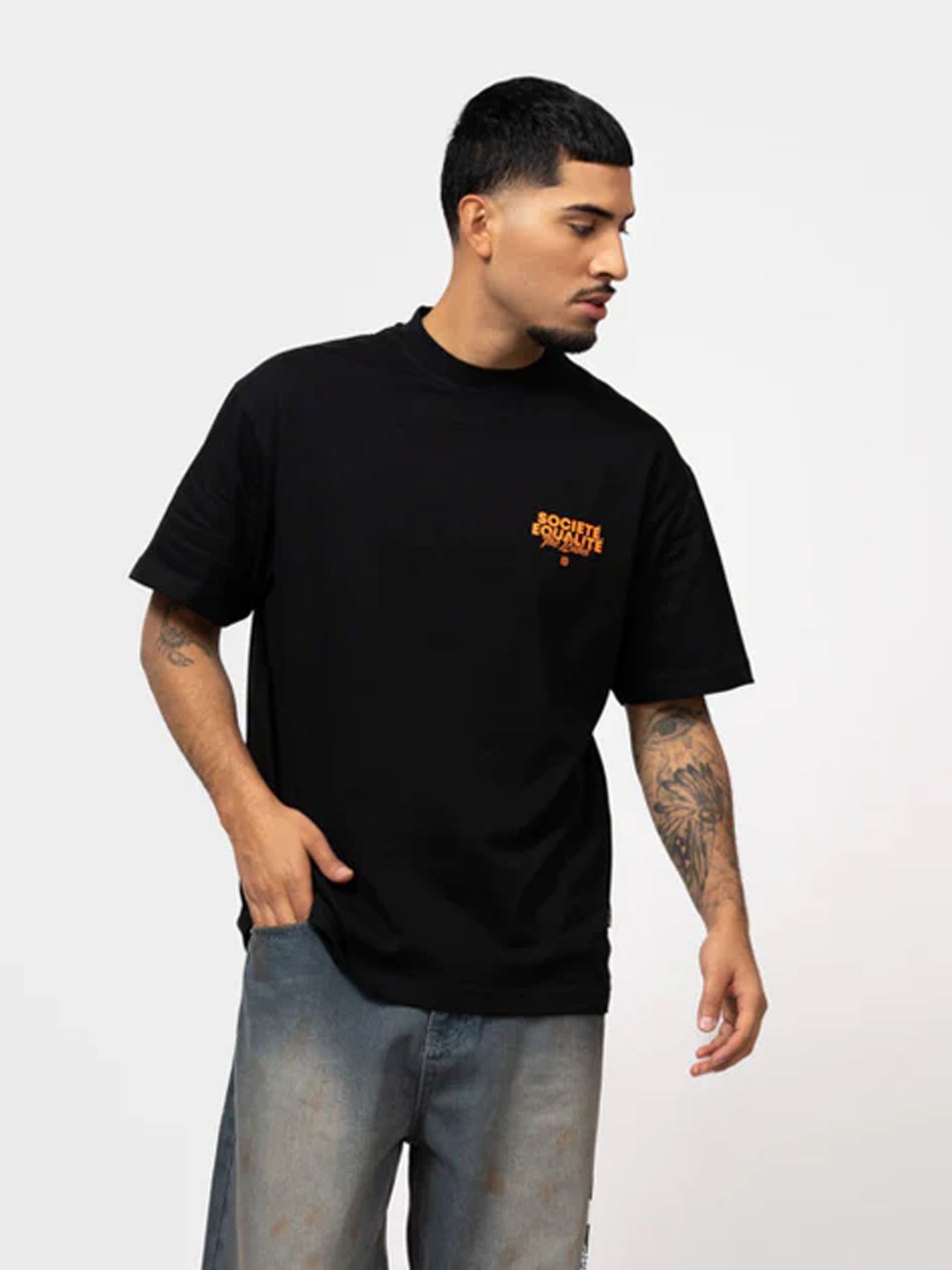  Societ? 2.0 oversized tee Black 2900166204077