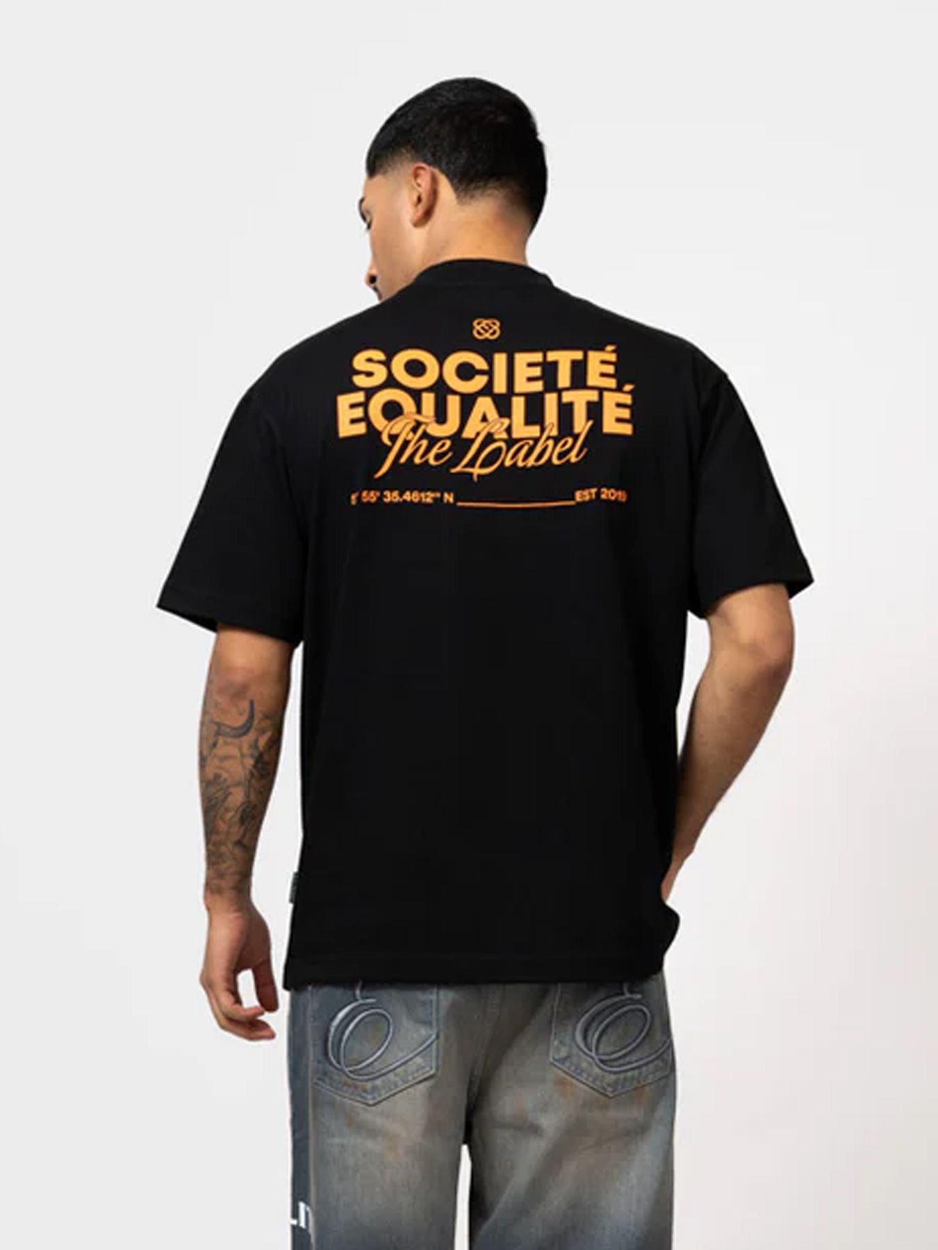  Societ? 2.0 oversized tee Black 2900166204077