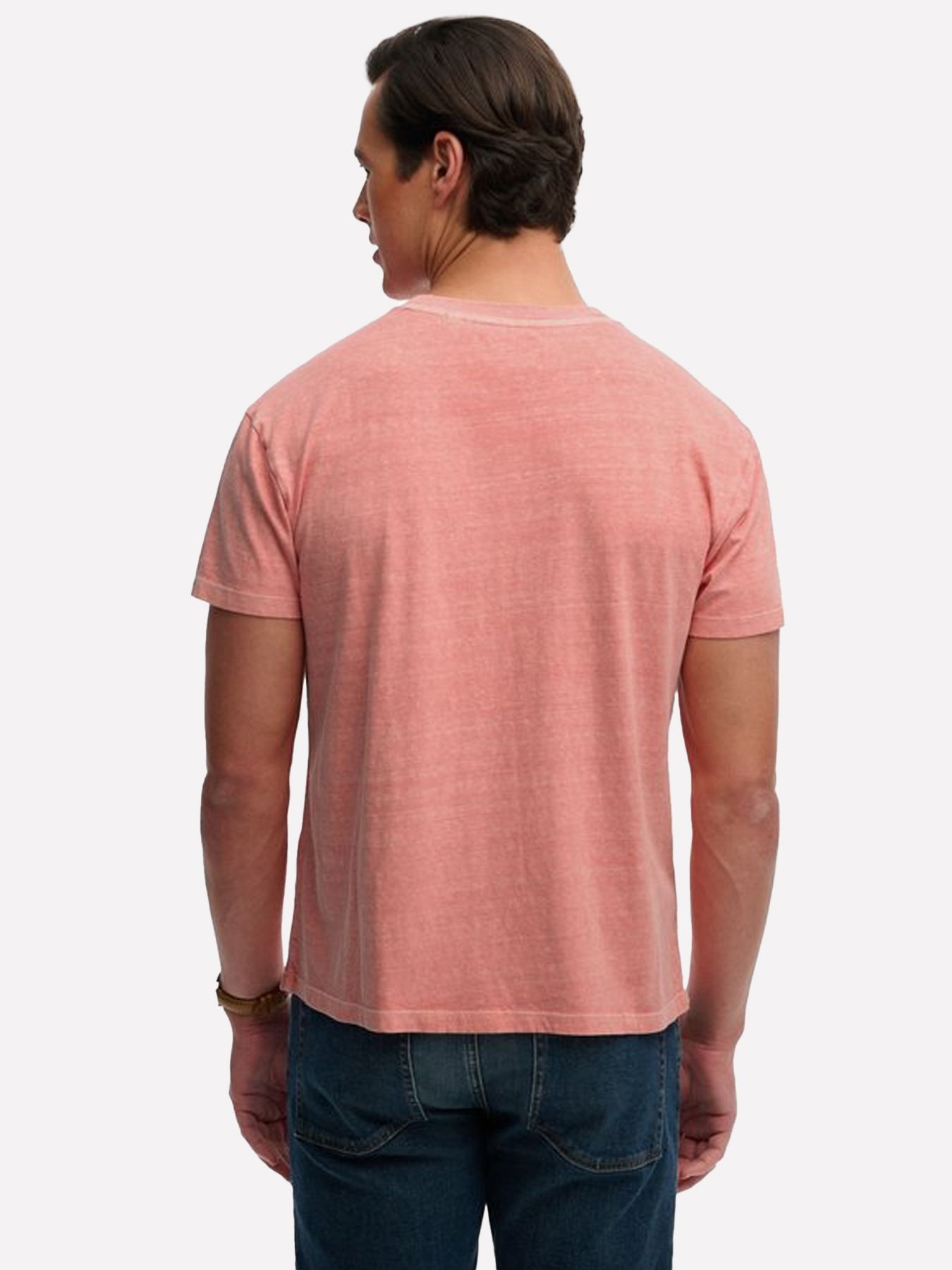 Superdry Cotton classic linen pkt tee Coastal 2900166245063