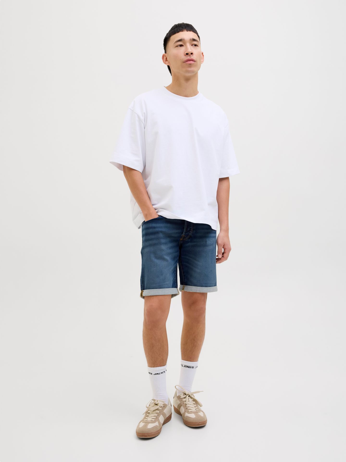 Jack & Jones JJIRICK JJICON I.K. SHORTS GE 132 S Blue Denim 2900166259015