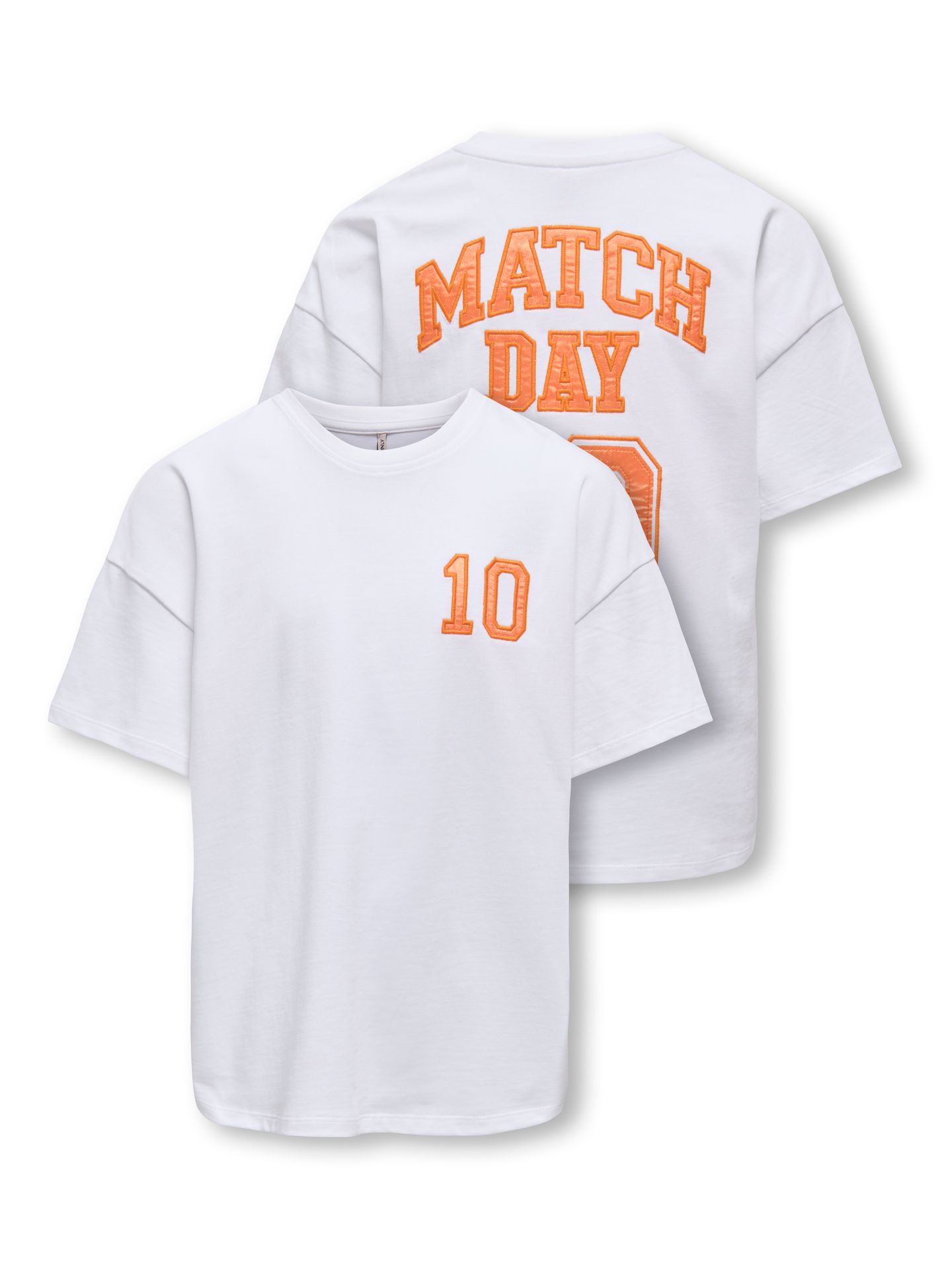 Only KOGRIKKA S/S SATIN PRINT TOP BOX CS Bright White/HEART 2900166268024