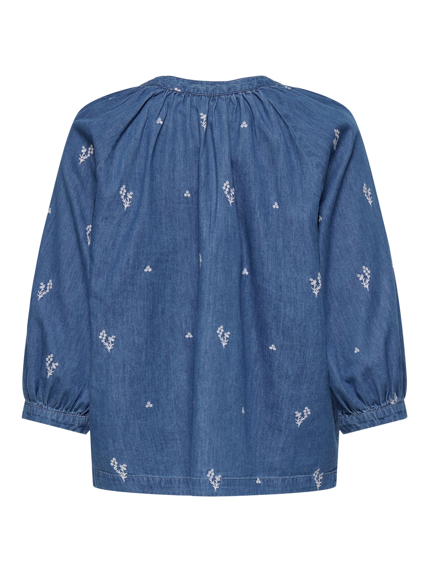 Only JDYKAI 3/4 SHIRT WVN DIA Light Blue Denim/EMB 00118262-EKA26011400001412