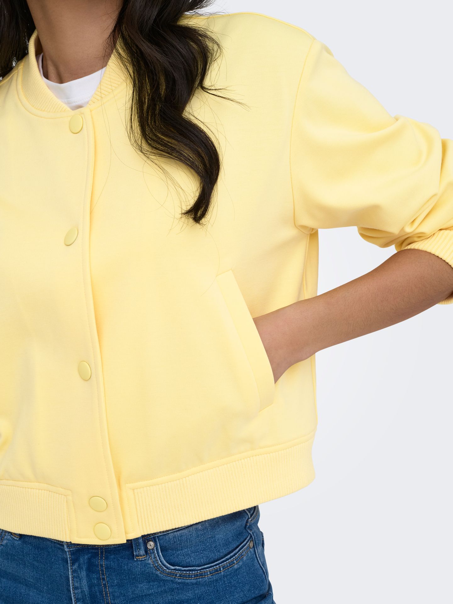 Only ONLPOPTRASH L/S SHORT BOMBER PNT Sunlight 2900166280040