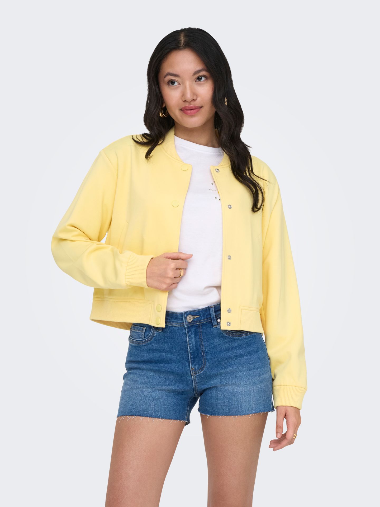 Only ONLPOPTRASH L/S SHORT BOMBER PNT Sunlight 2900166280040