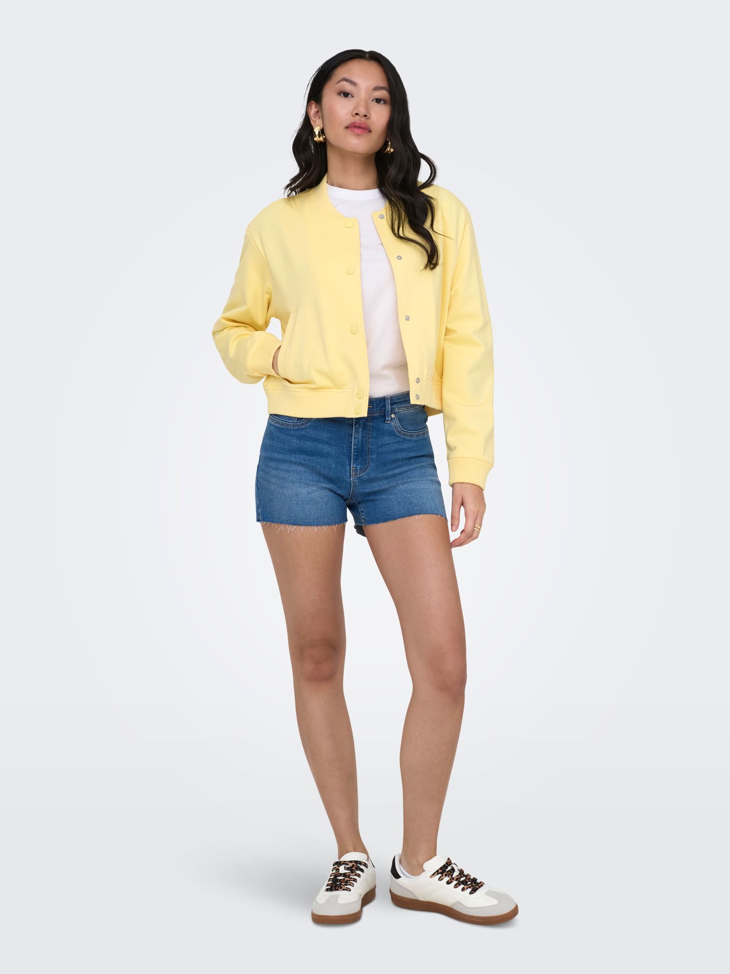 Only ONLPOPTRASH L/S SHORT BOMBER PNT Sunlight 2900166280040