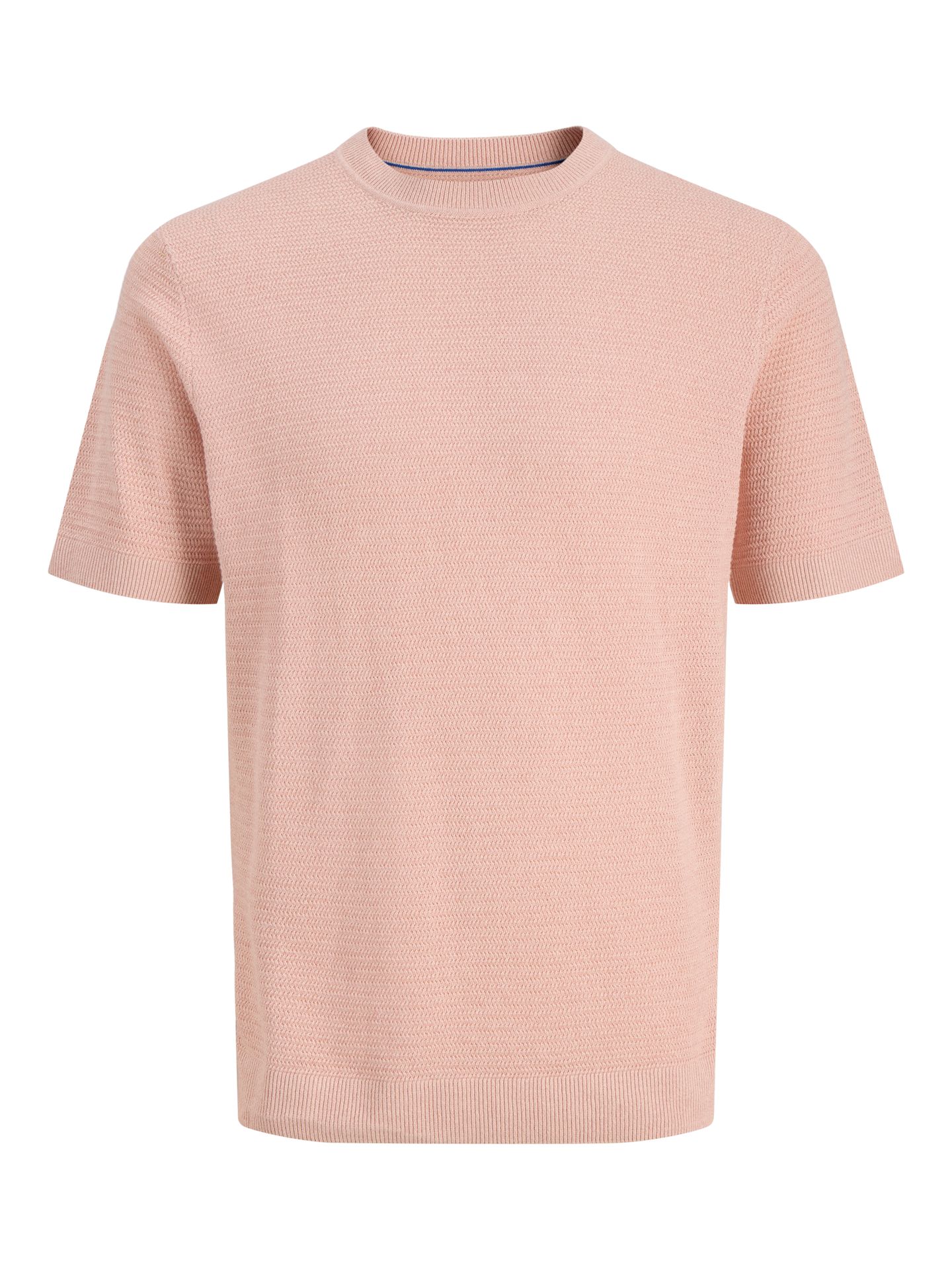 Jack & Jones JPRBLURILEY KNIT CREW NECK SS SN Misty Rose/twist 00118268-EKA26011400003467