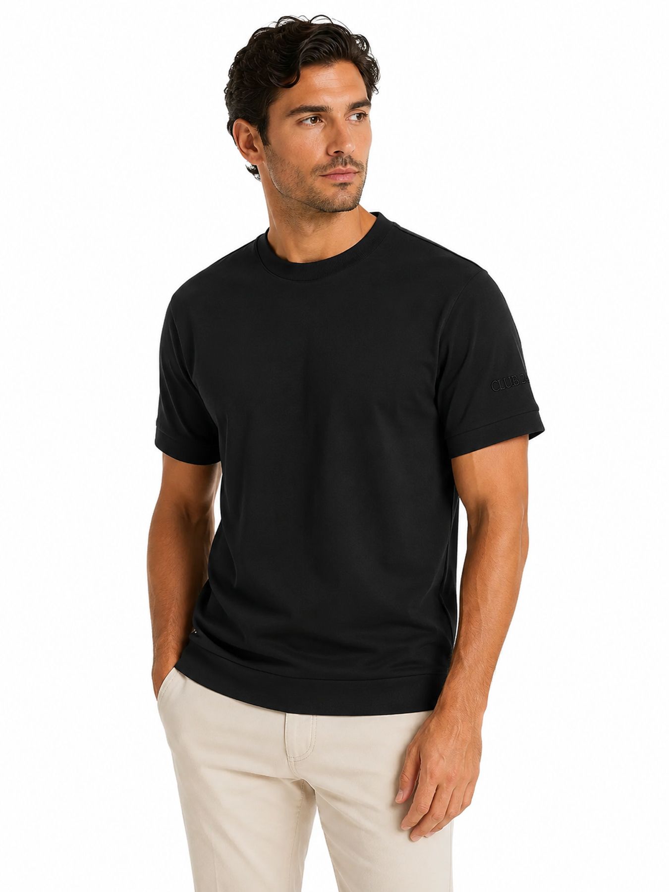Club 24 Freedom Fit tee Black 00118275-999