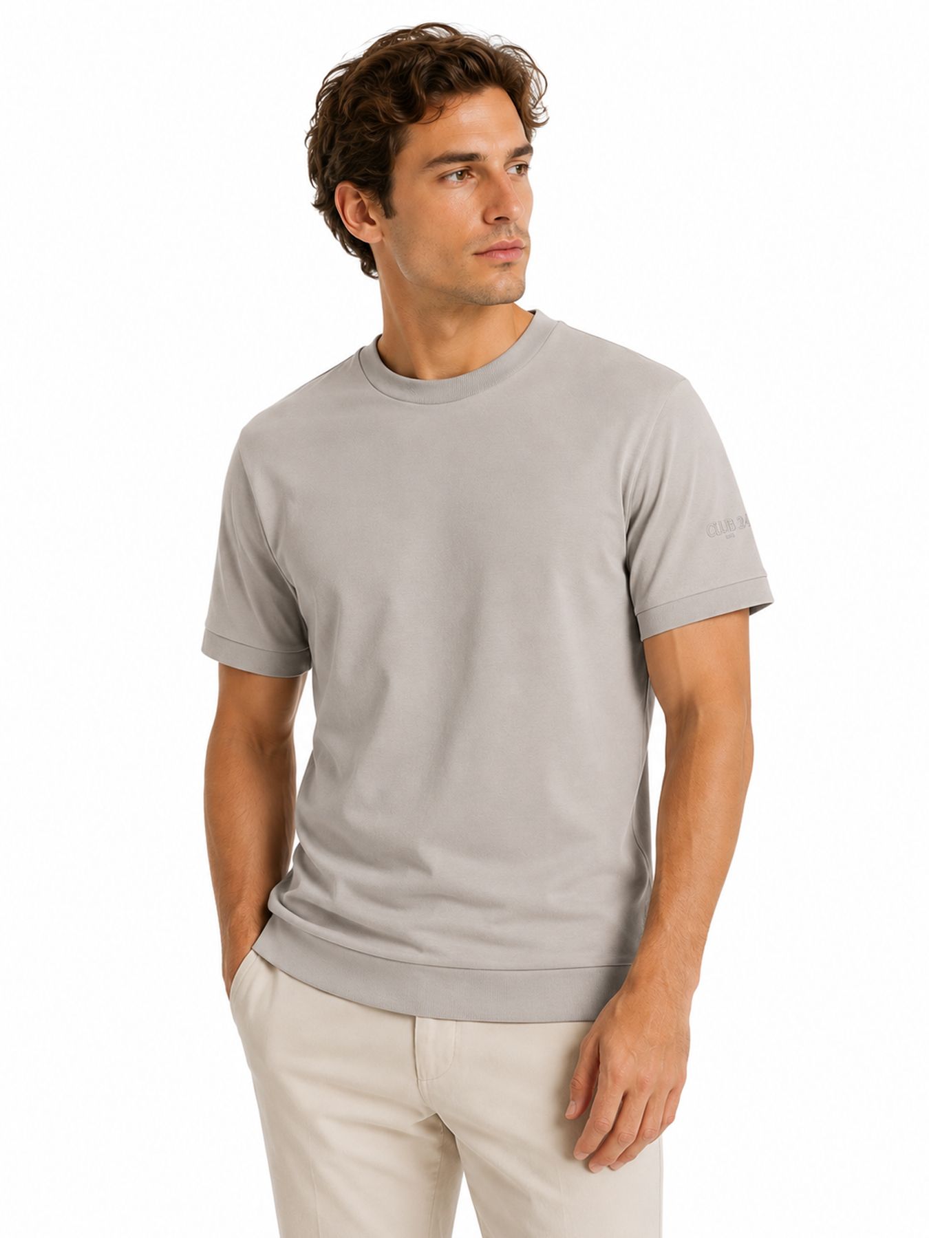 Club 24 Freedom Fit tee Club Silver 00118275-CLSI