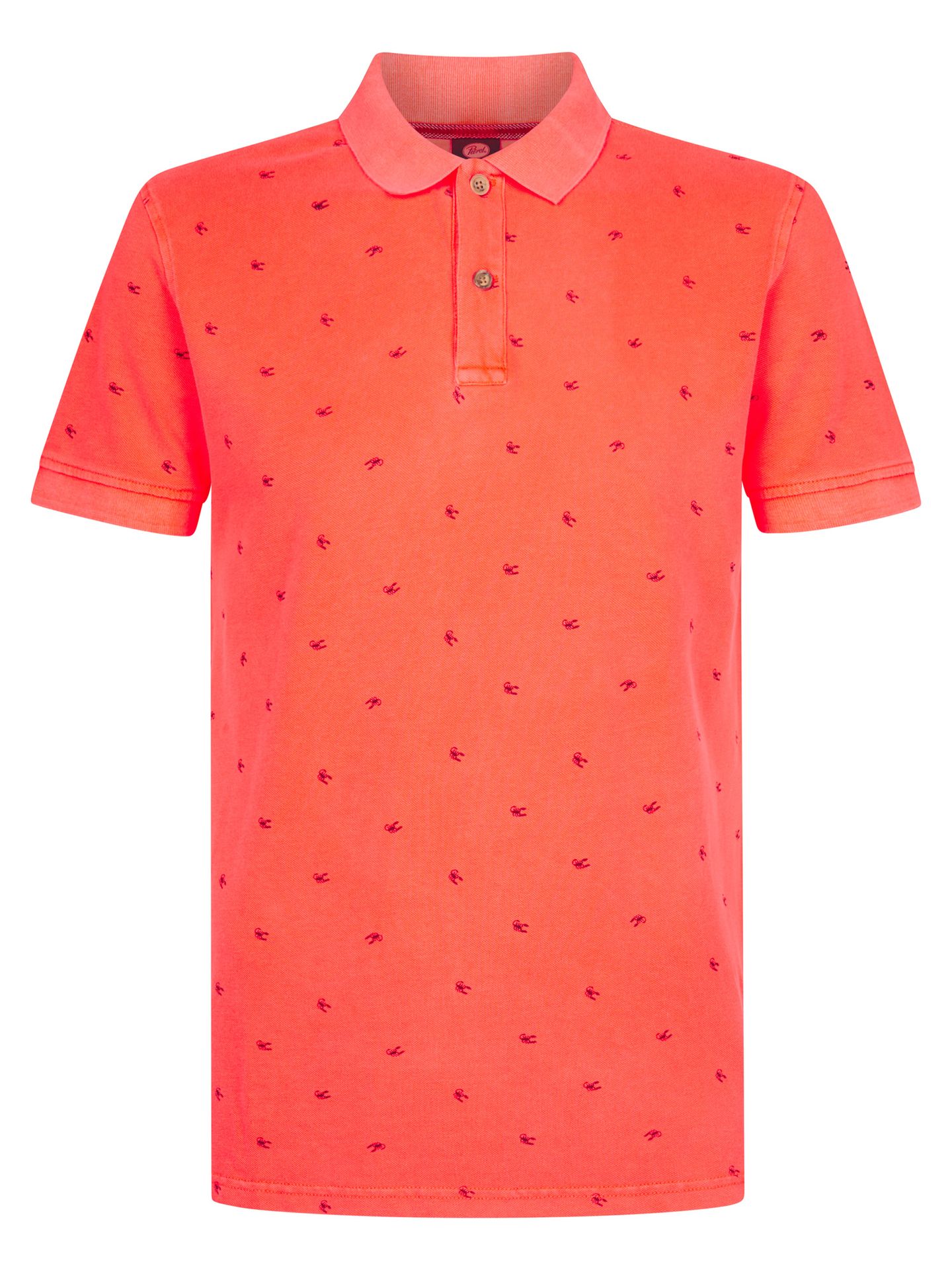 Petrol Industries Men Polo Short Sleeve 3099 fiery coral 00118282-EKA26002700000120