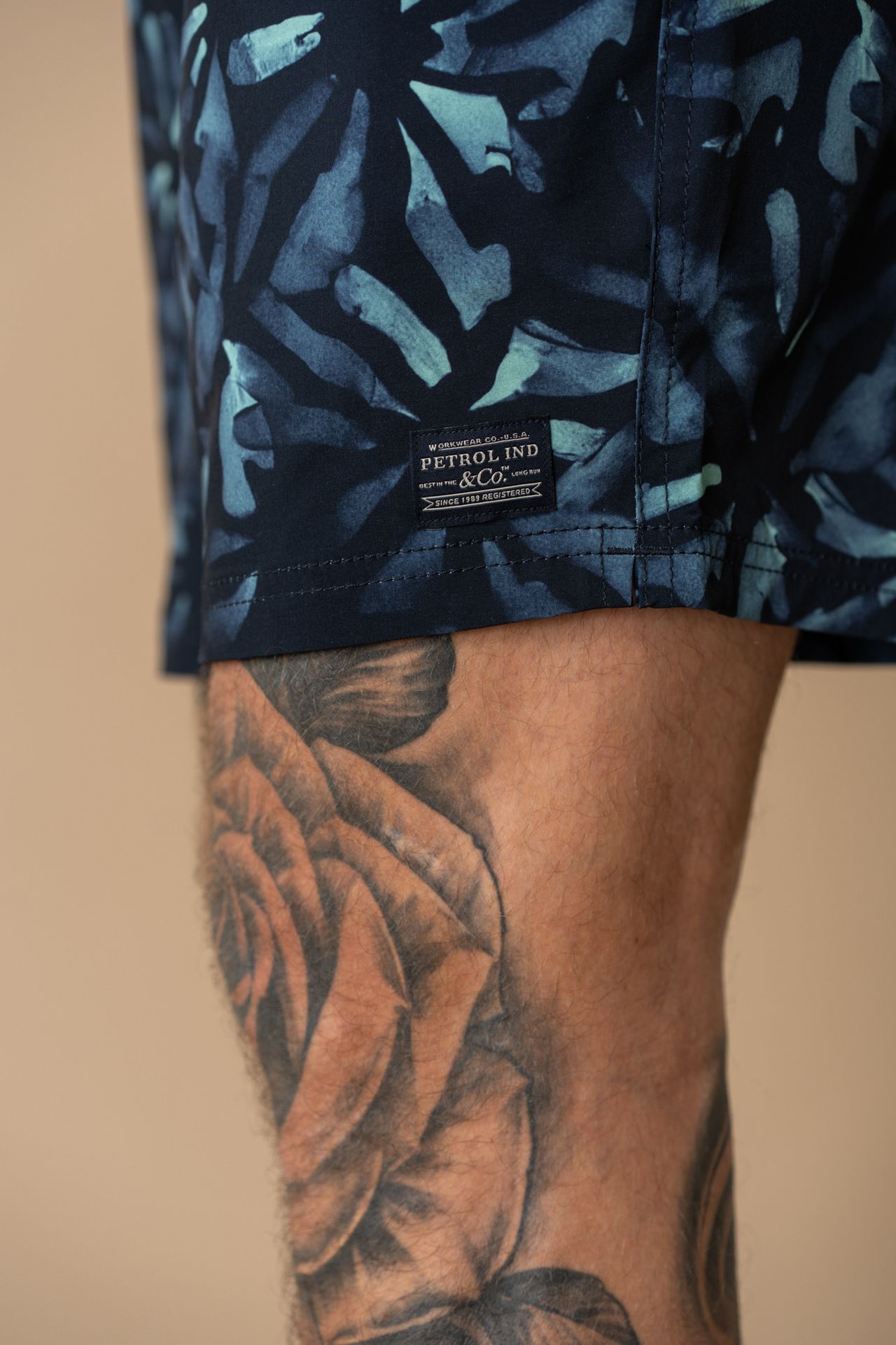 Petrol Industries Men Swimshort 6182 green aqua 2900166314035