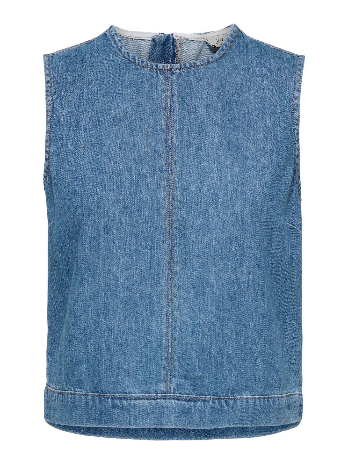 JDY JDYBERN S/L TOP DNM Light Blue Denim 00118294-EKA26011400000011