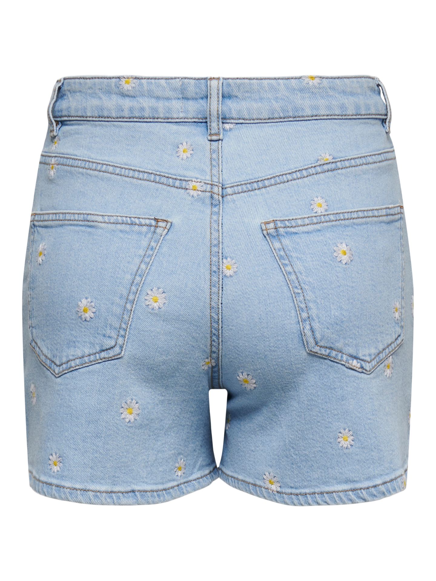 Only ONLJOSEPHINE HW DAISY DNM SHORTS AZ Light Blue Denim 2900166330011