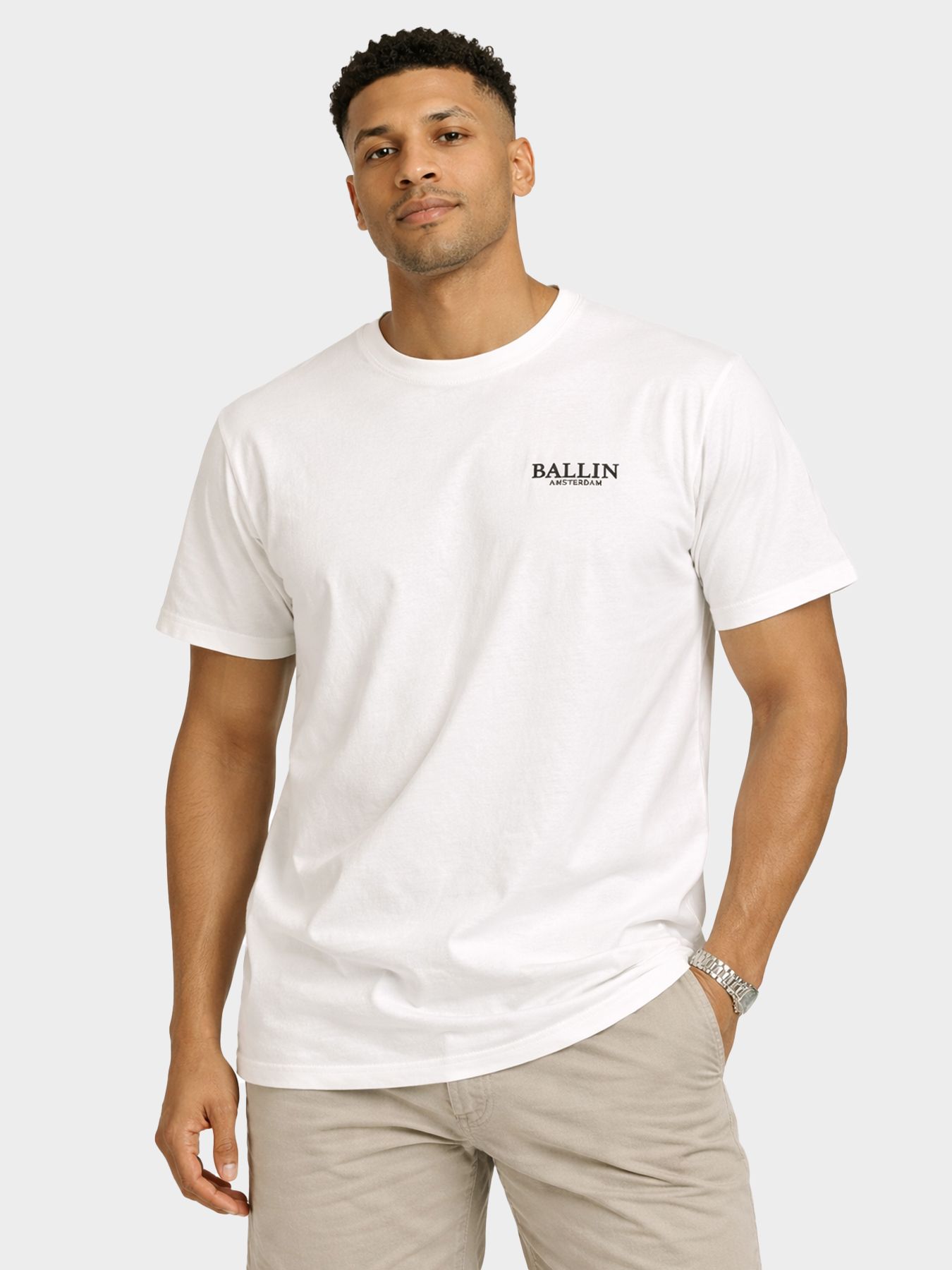 Ballin 2630 T-shirt off white 00118300-W2