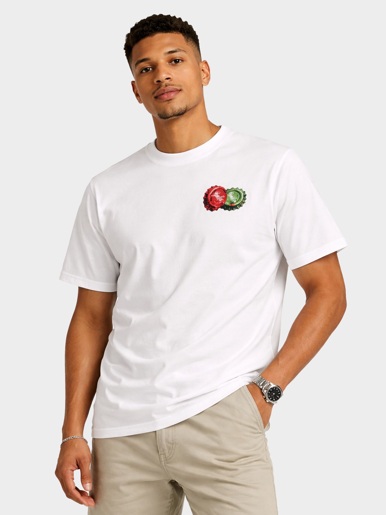 Ballin 2640 T-shirt off white 00118302-W2