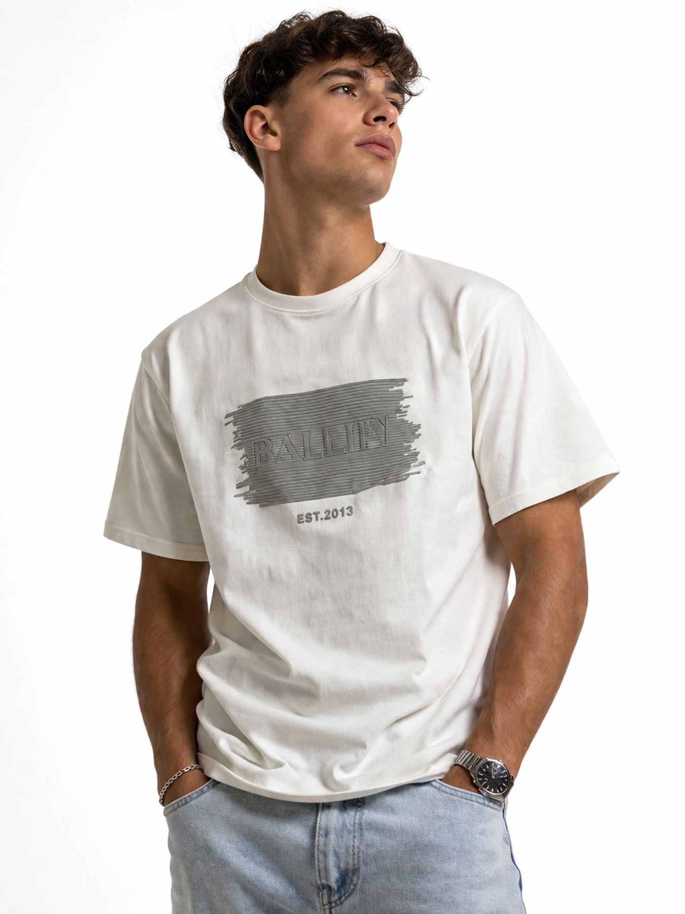 Ballin 2647 T-shirt off white 00118304-W2