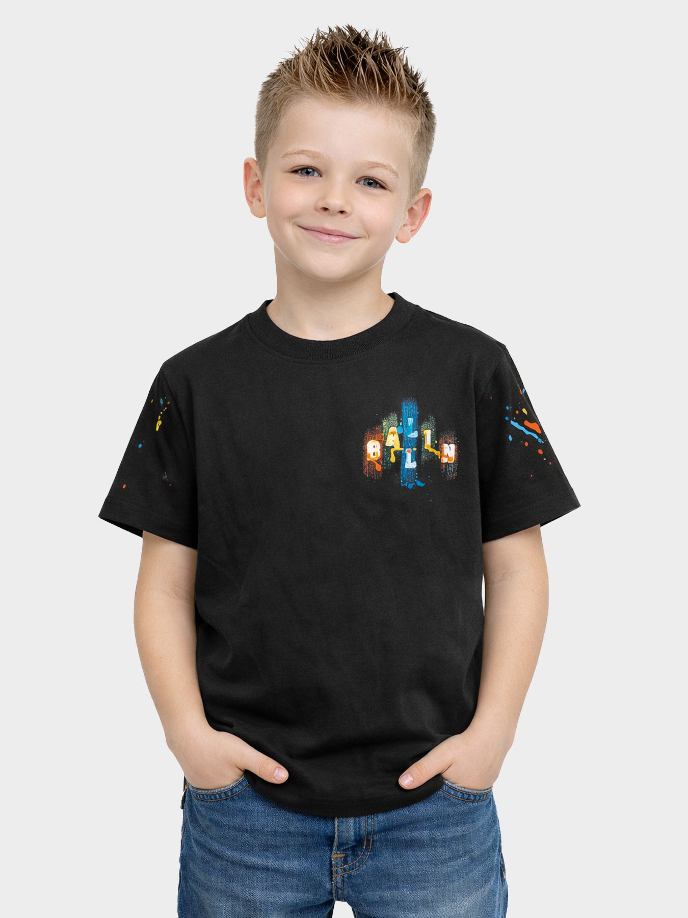 Ballin 3035 Kids t-shirt Black 00118306-BLC