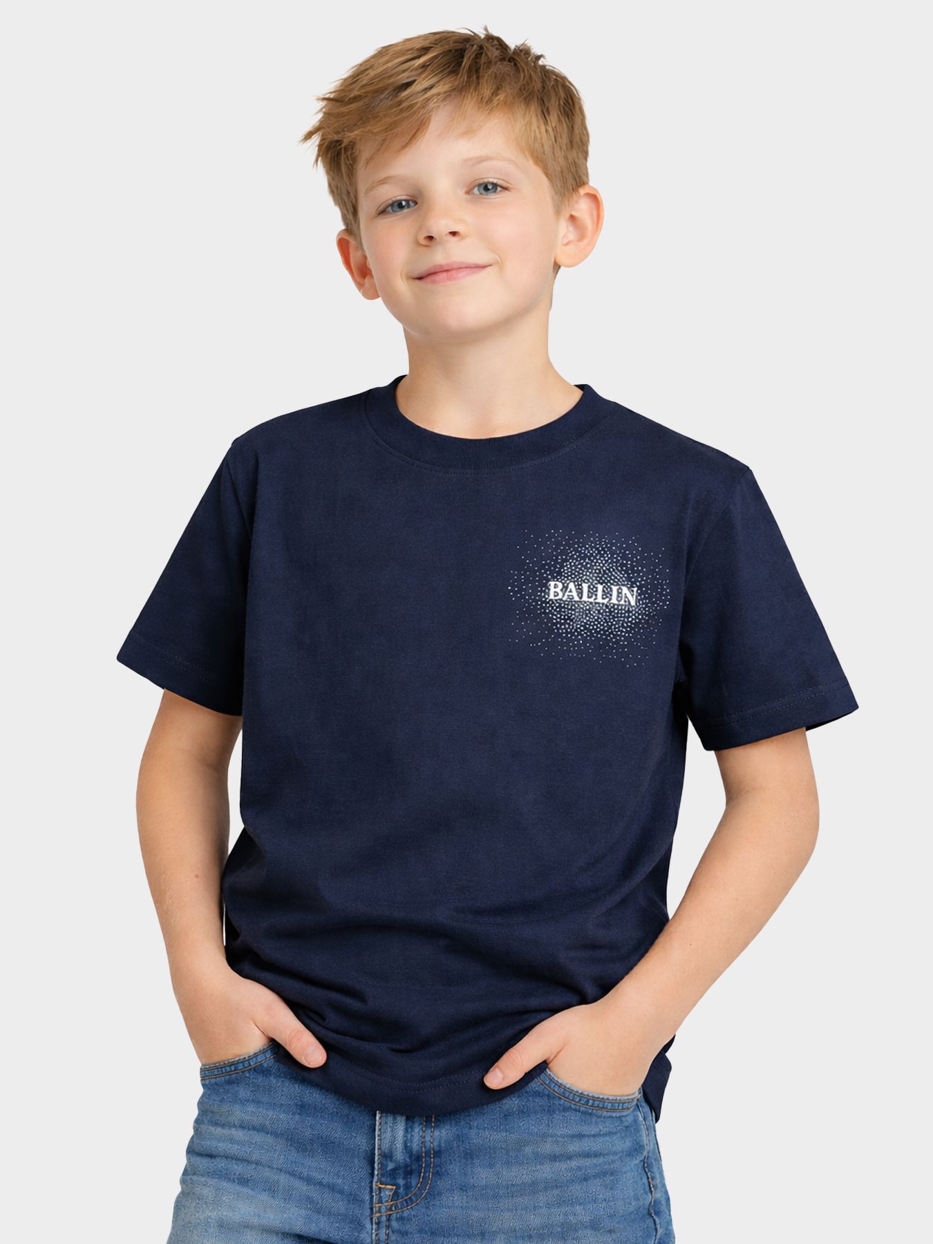 Ballin 3053 Kids T-shirt Navy 00118311-599
