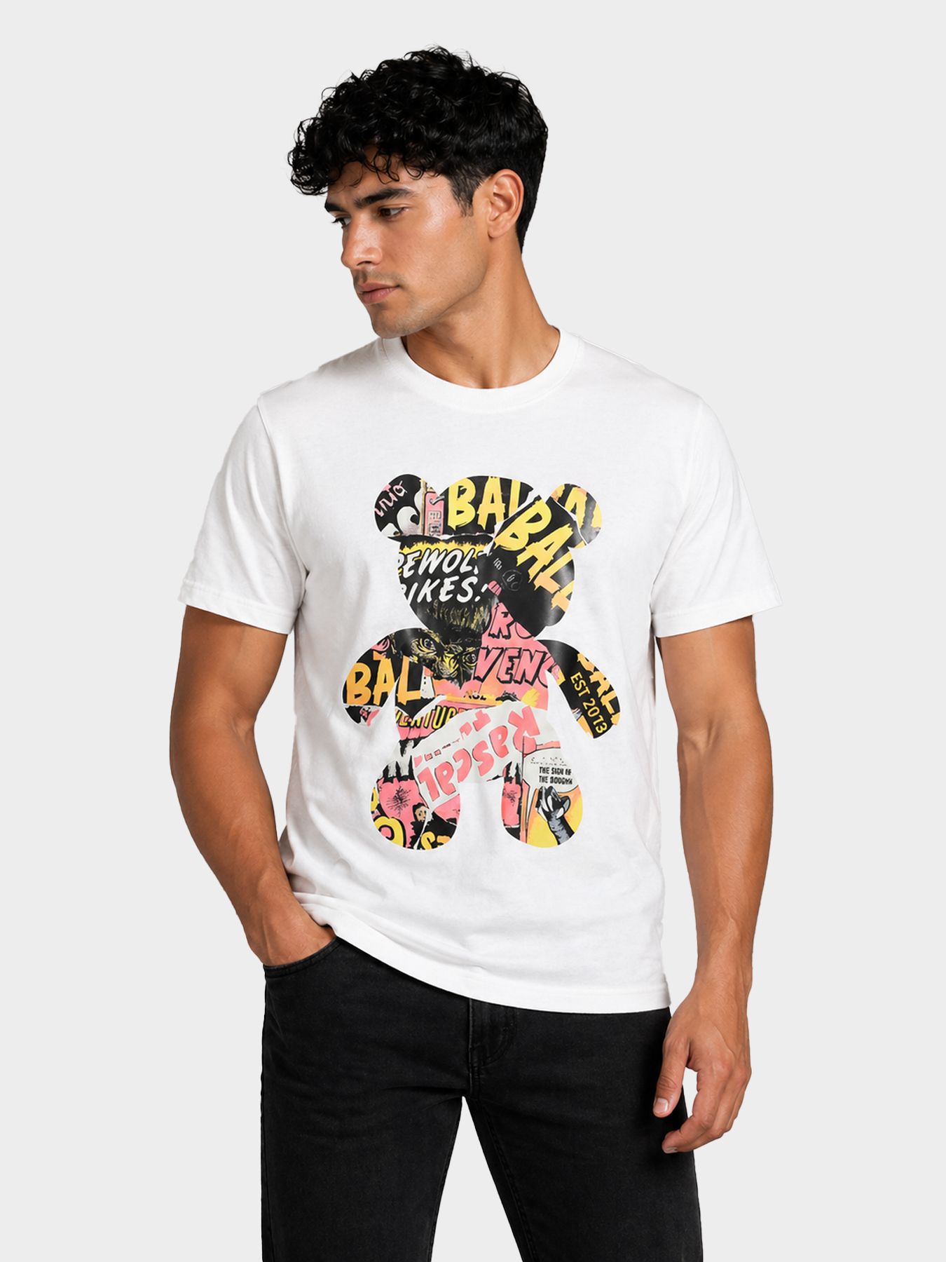 Ballin 2638 T-shirt off white 00118313-W2