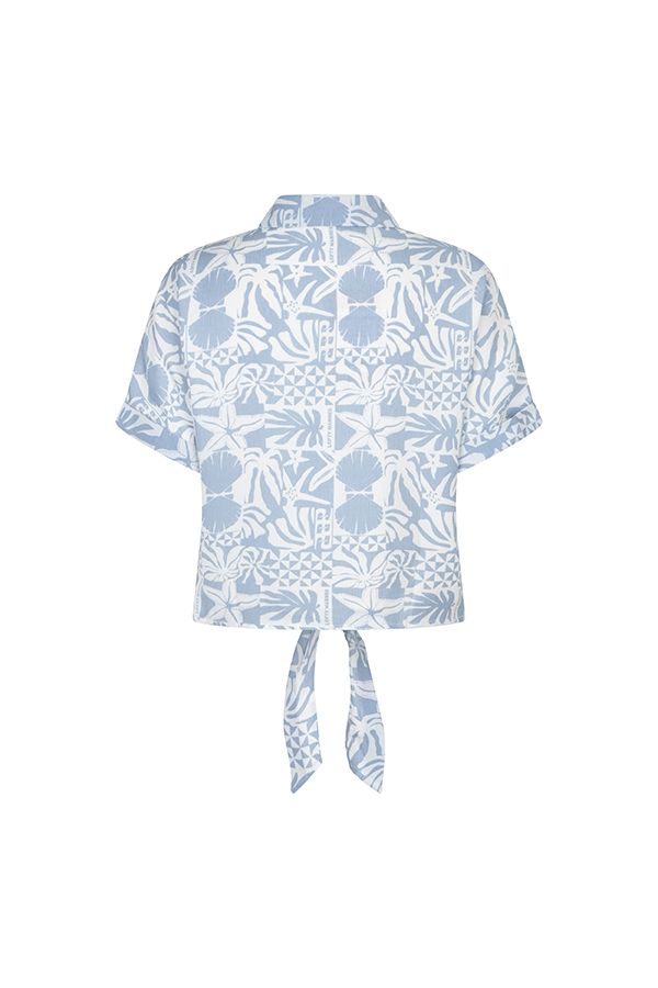 Lofty Manner Blouse Brisa 118 blue off white 2900166434047