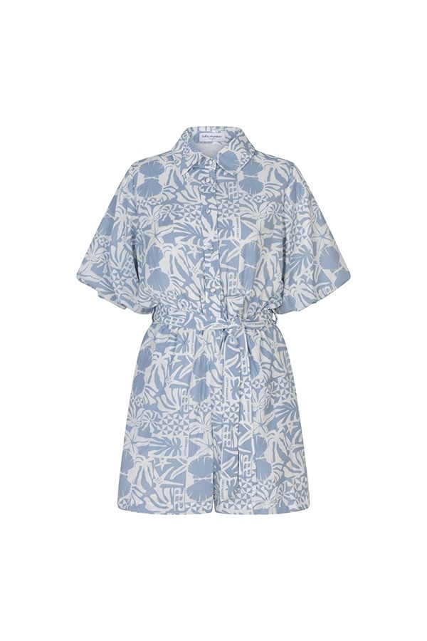 Lofty Manner Playsuit Talari 118 blue off white 2900166440024
