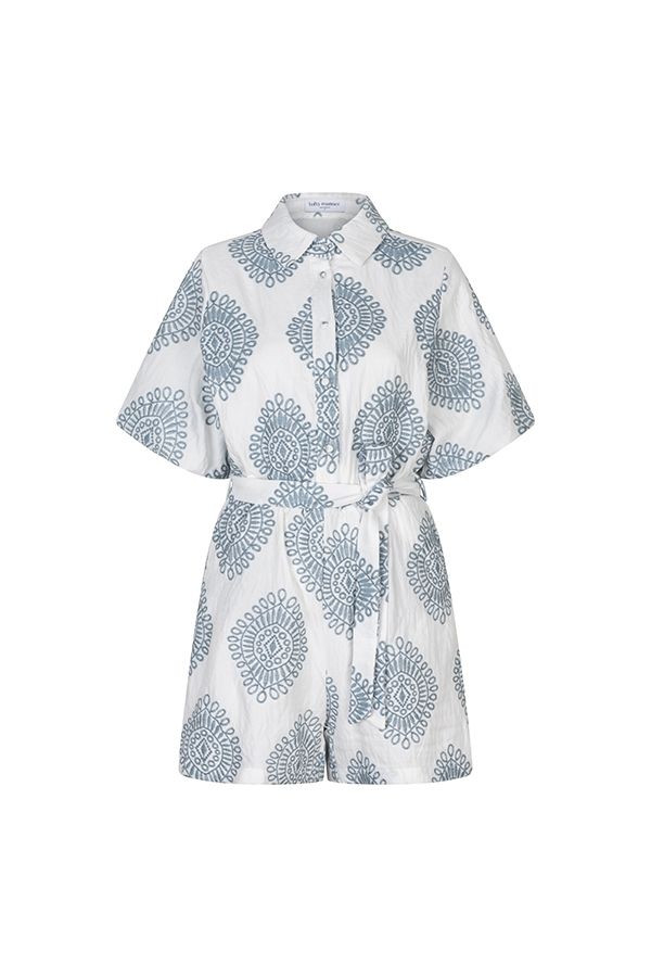 Lofty Manner Playsuit Talari 119 white blue 2900166441038