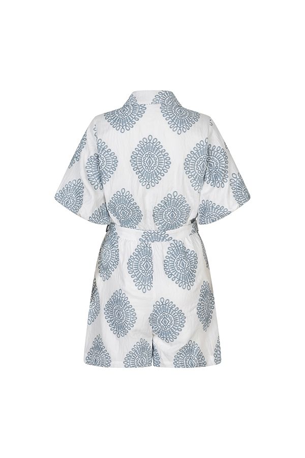 Lofty Manner Playsuit Talari 119 white blue 2900166441038