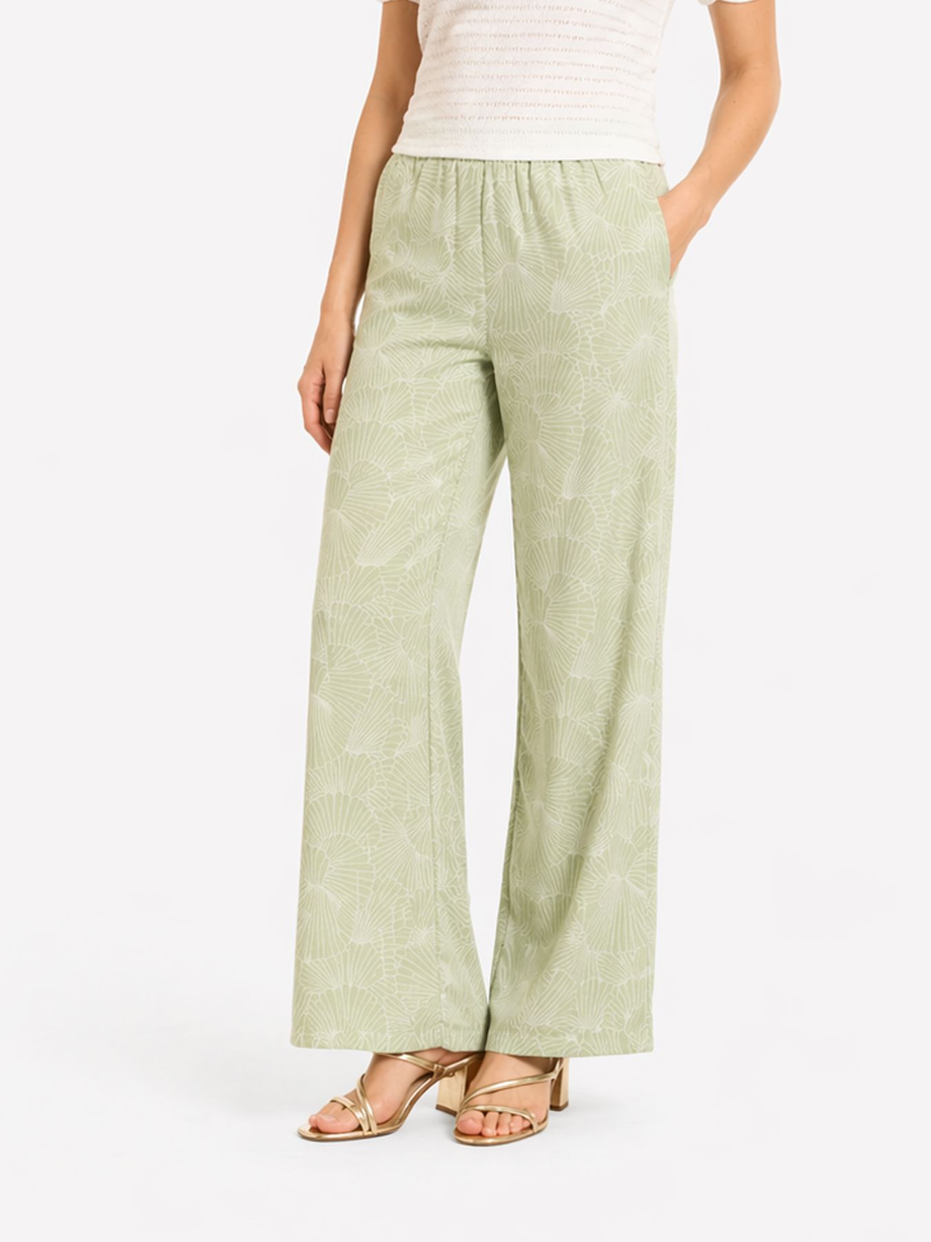 Lofty Manner Trouser Elune 446 mint off white 00118378-EKA26013300000084