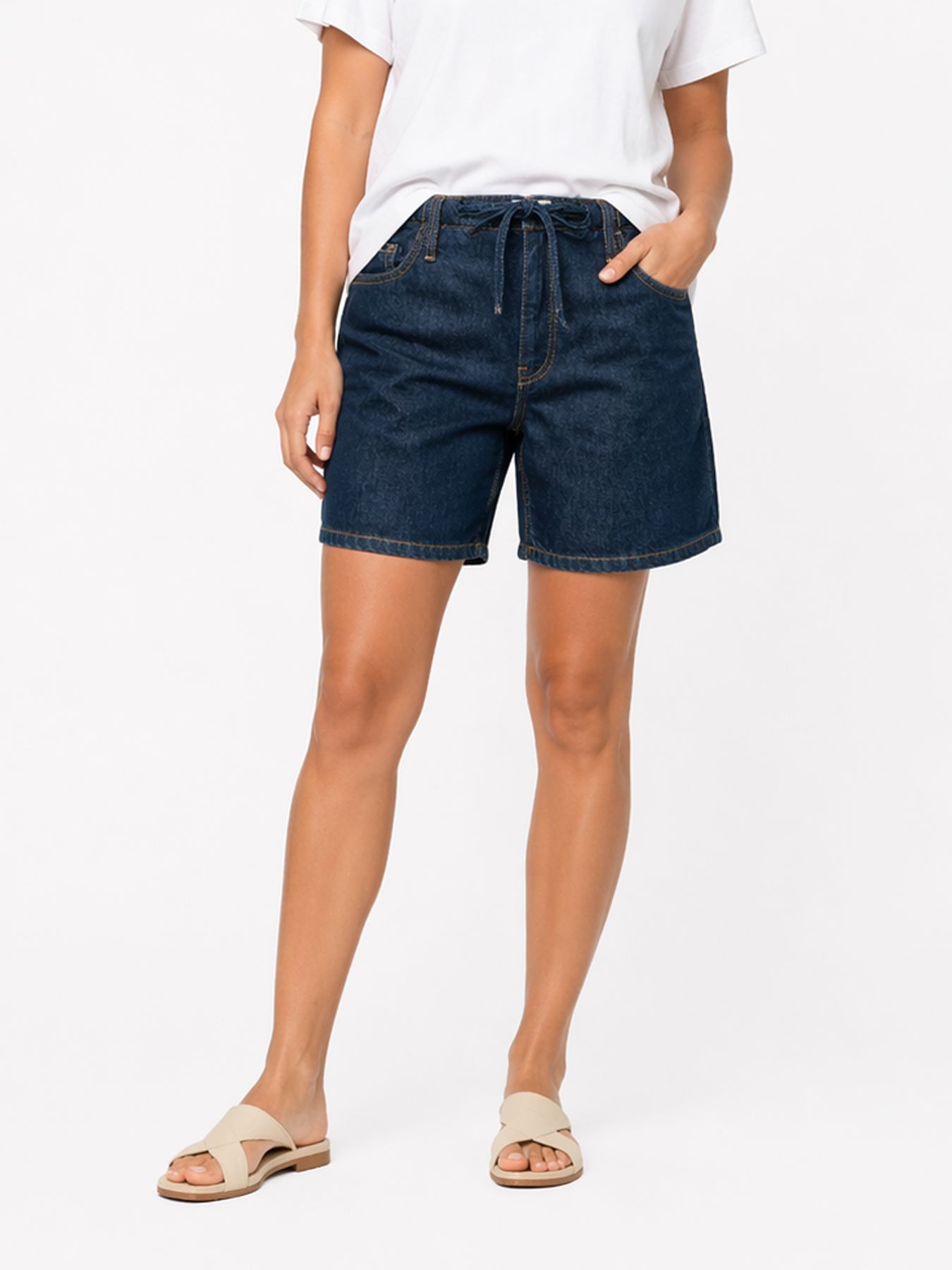 JDY JDYBERN MW SHORTS DNM Dark Blue Denim 00118383-EKA26011400000064