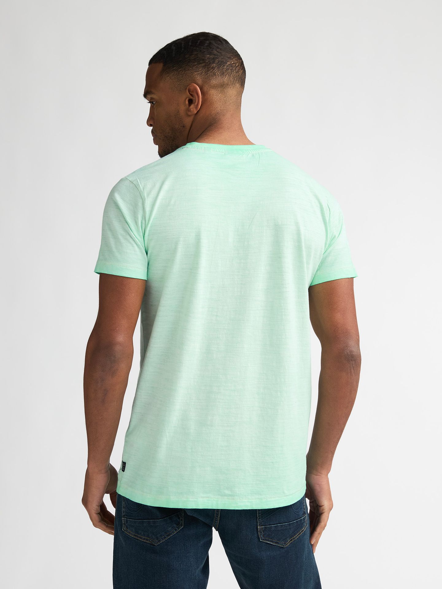 Petrol Industries Men T-Shirt SS V-Neck 6182 green aqua 2900166460091
