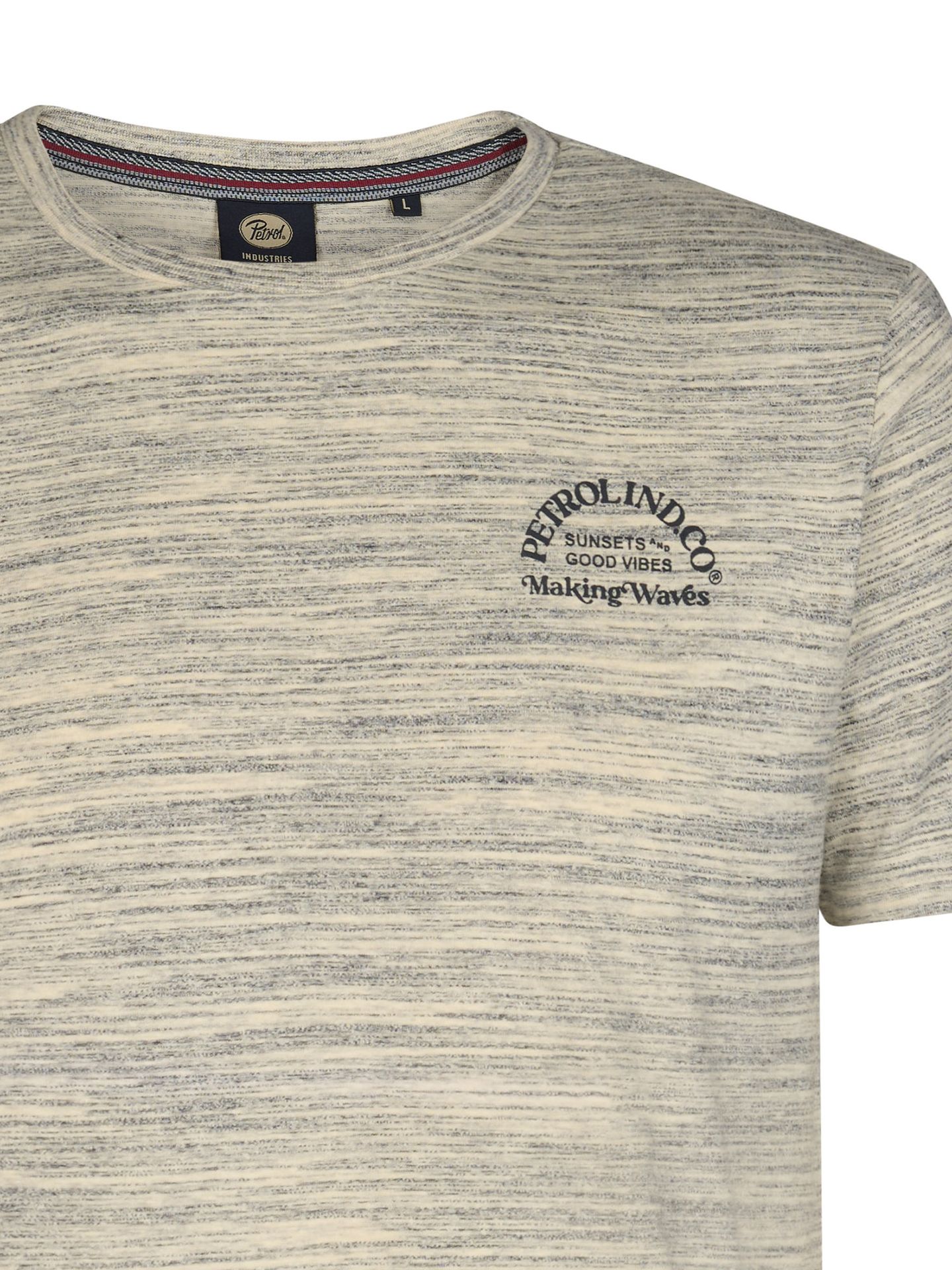 Petrol Industries Men T-Shirt SS Classic Print 5178 navy blue 2900166462088